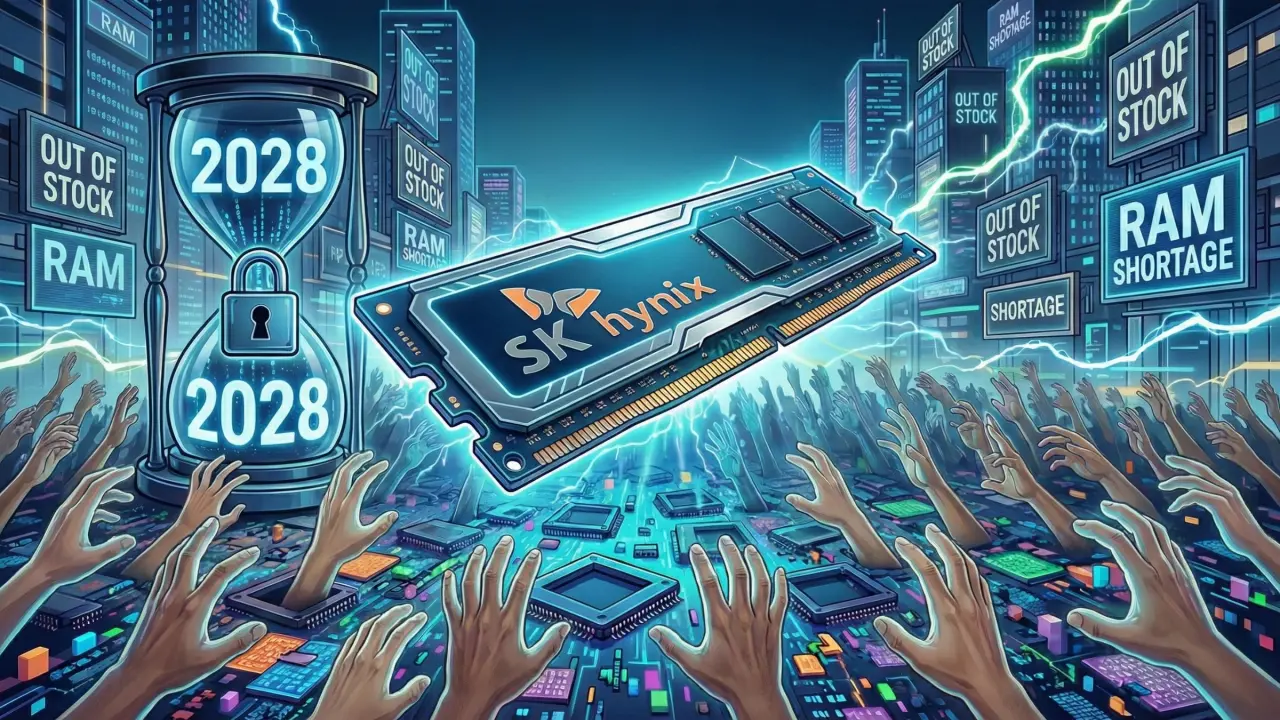 SK Hynix, uno de los grandes fabricantes de memoria RAM, lo confirma: la escasez no se solucionará hasta 2028 1 SK Hynix, uno de los grandes fabricantes de memoria RAM, lo confirma: la escasez no se solucionará hasta 2028