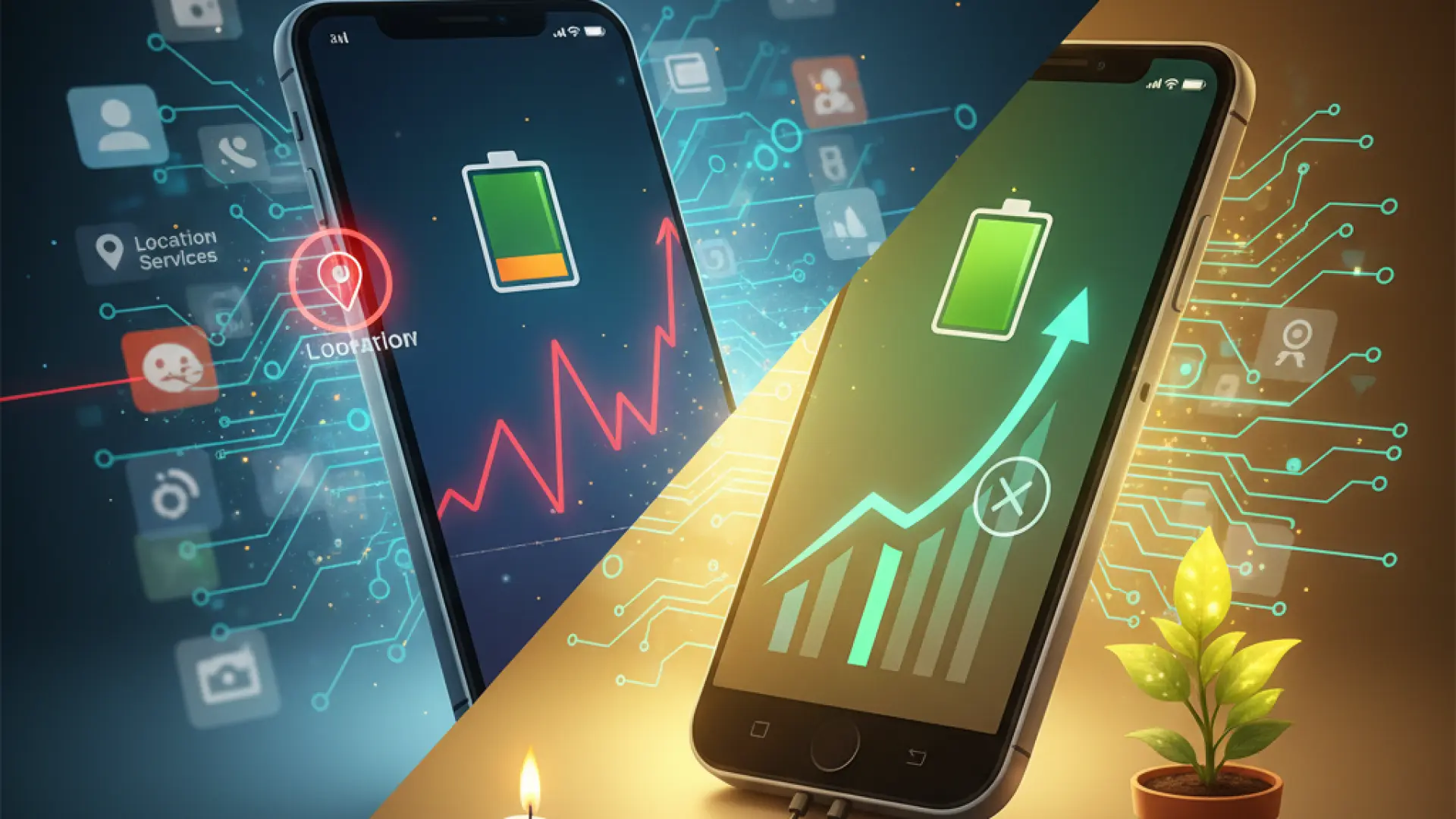 ¿Tu móvil se descarga muy rápido? Desactiva esta función y logra hasta un 40% más de batería al instante