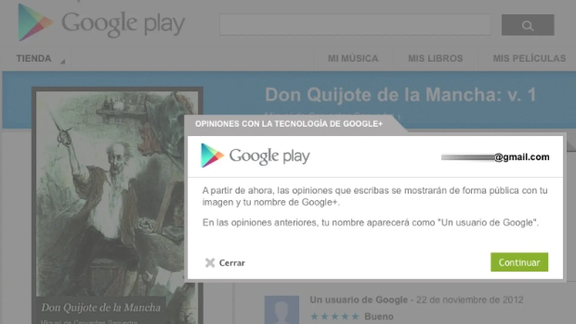 Google conecta Play Store con Google+