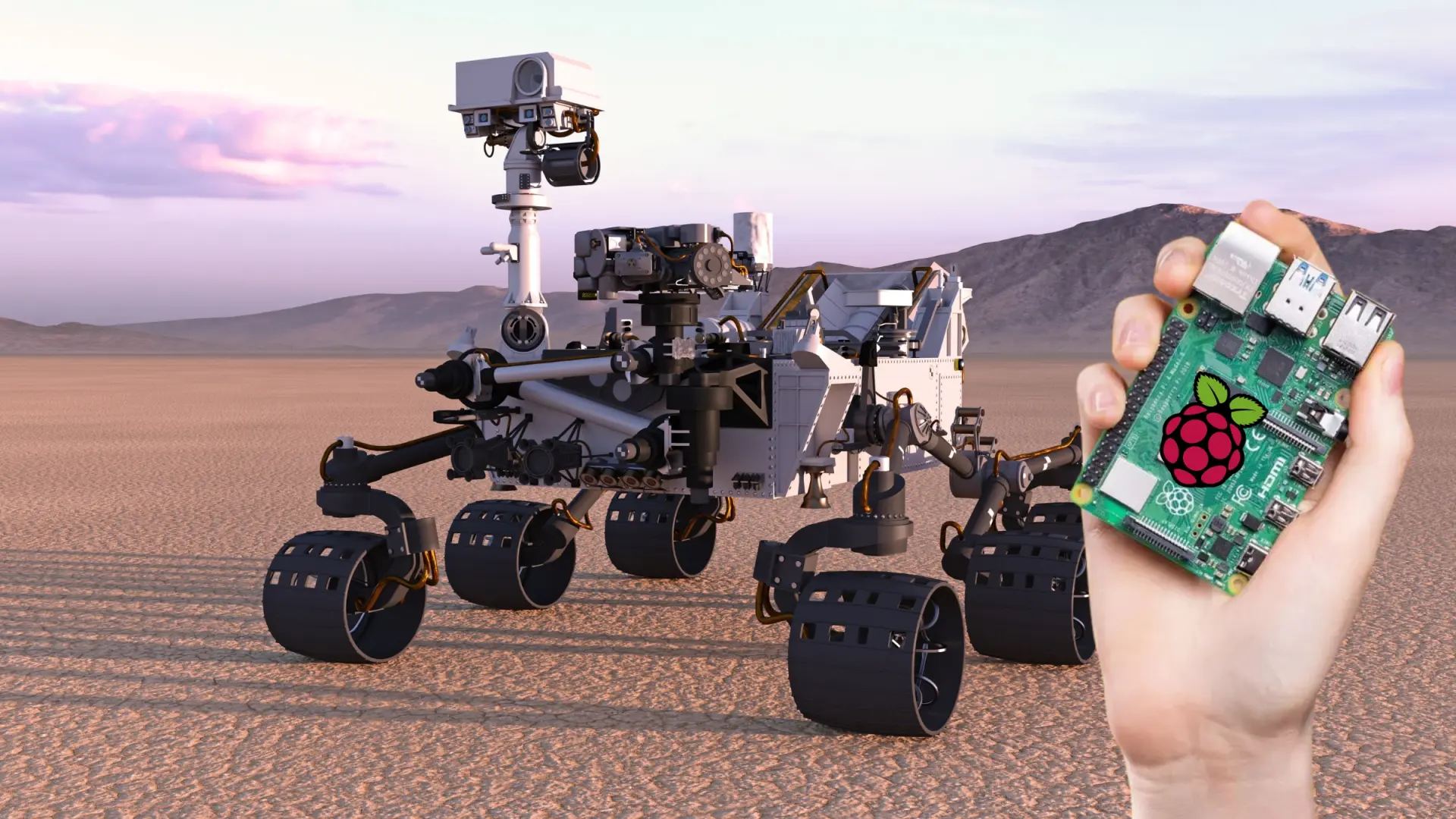 Convierten una Raspberry Pi en un poderoso robot de la NASA