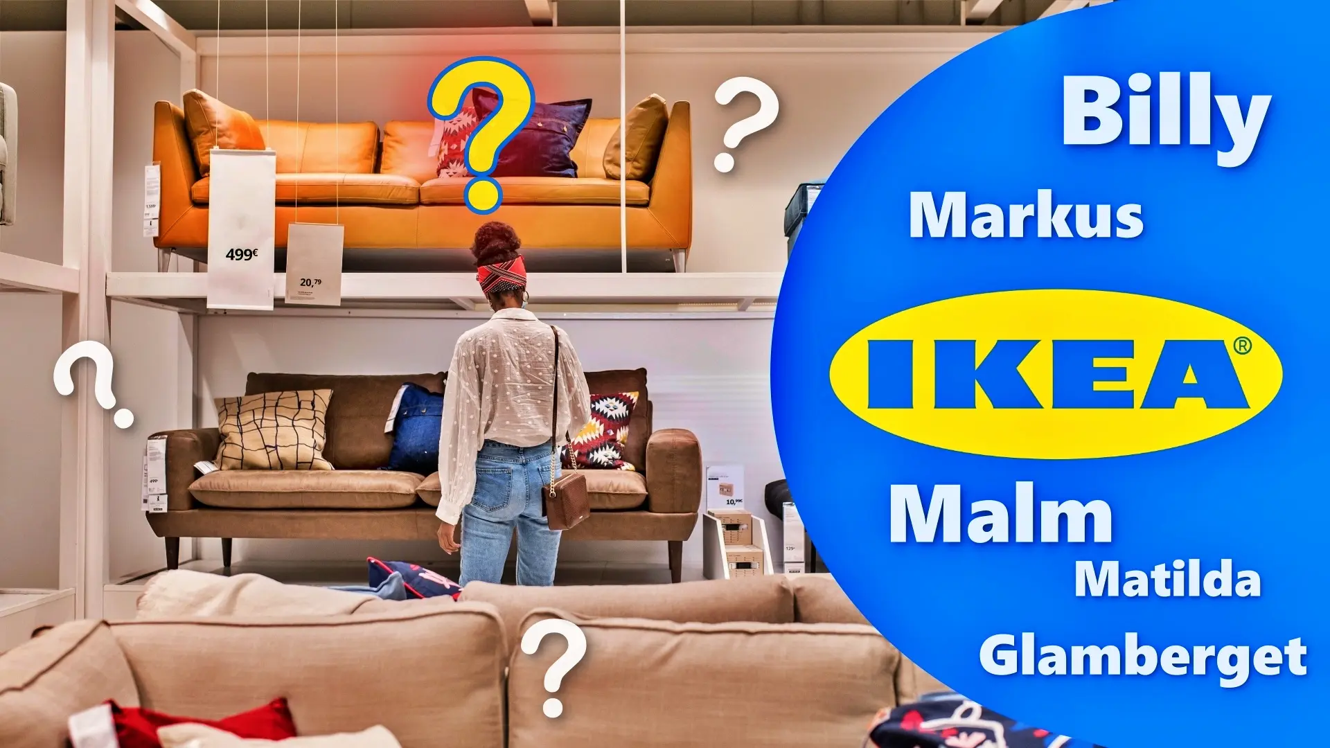 Billy, Markus o Malm: el sistema oculto detrás de los nombres de los muebles de IKEA