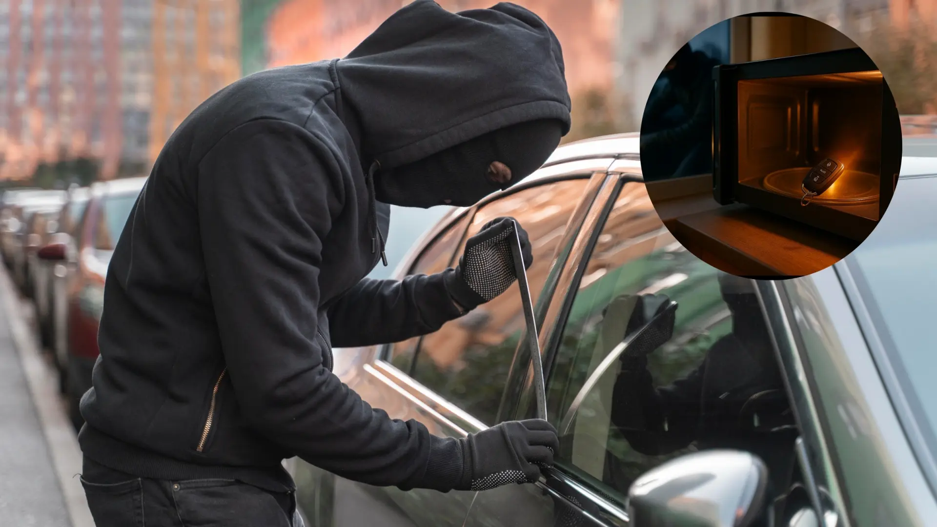 El microondas: el inesperado guardián de tu coche con un riesgo oculto