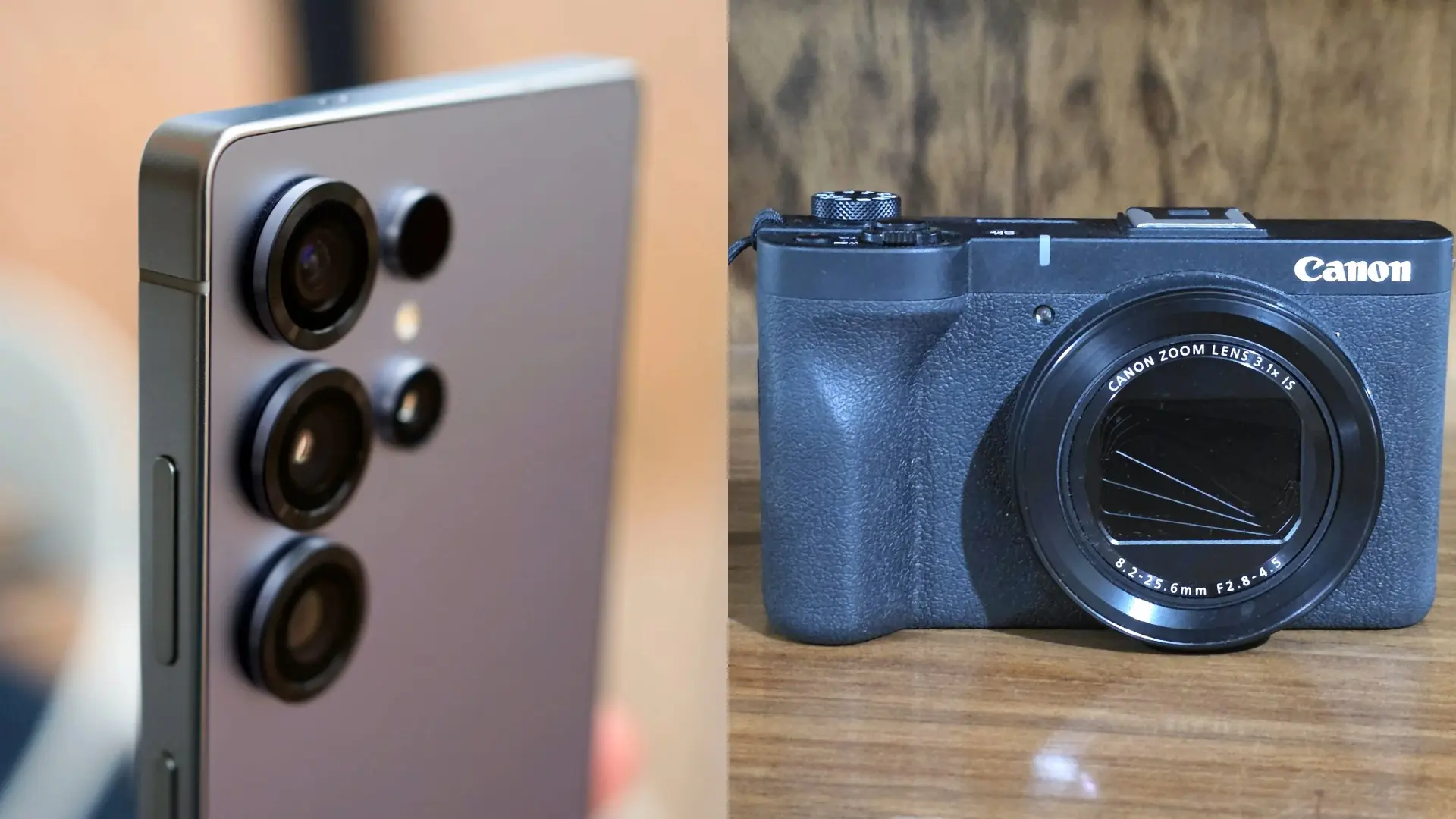 ¿Móvil de alta gama o cámara digital? Las diferencias son claras, aunque todo depende de cada usuario