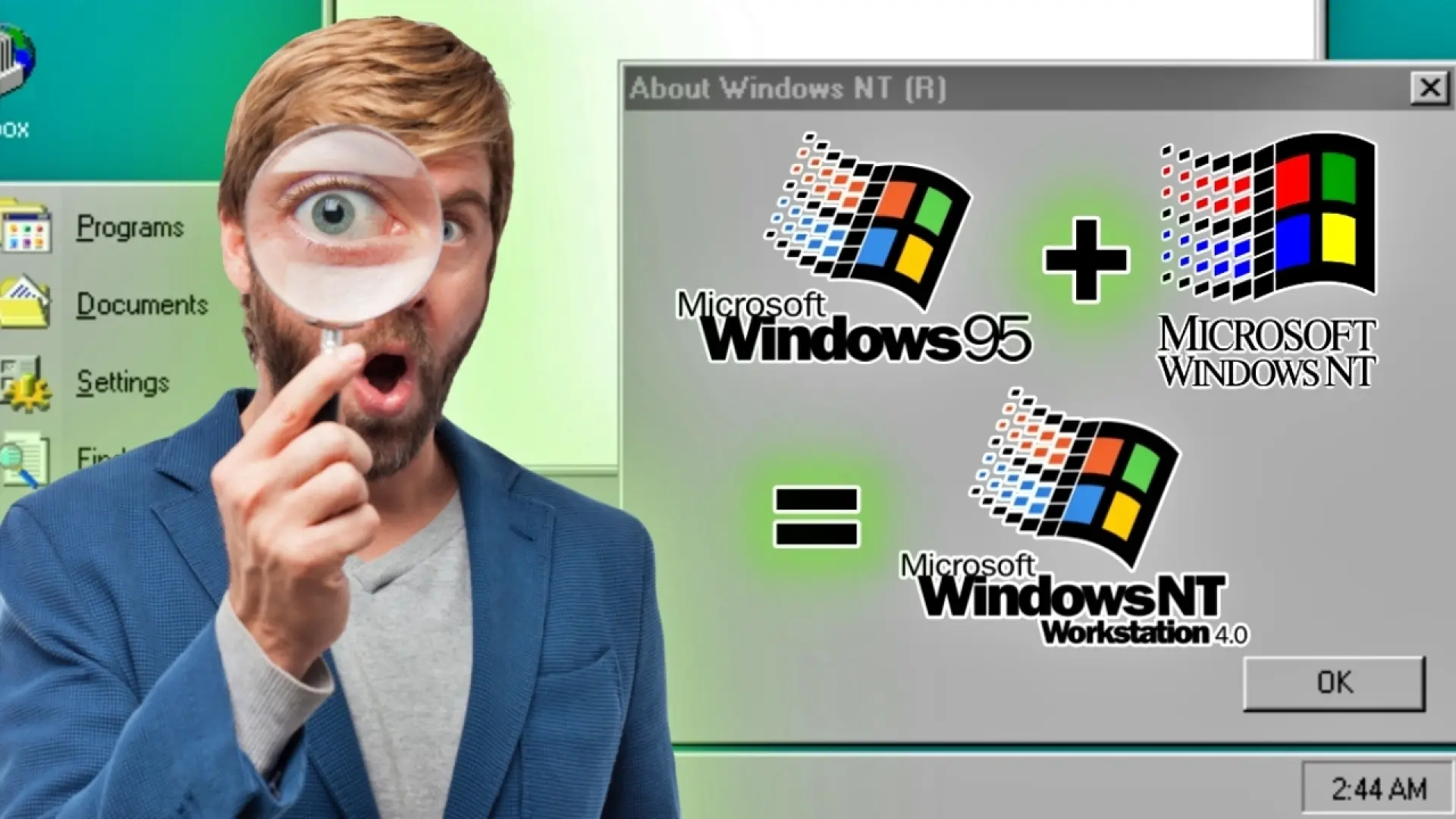 La "chapuza de las mayúsculas" que fusionó Windows 95 con NT: una odisea de compatibilidad