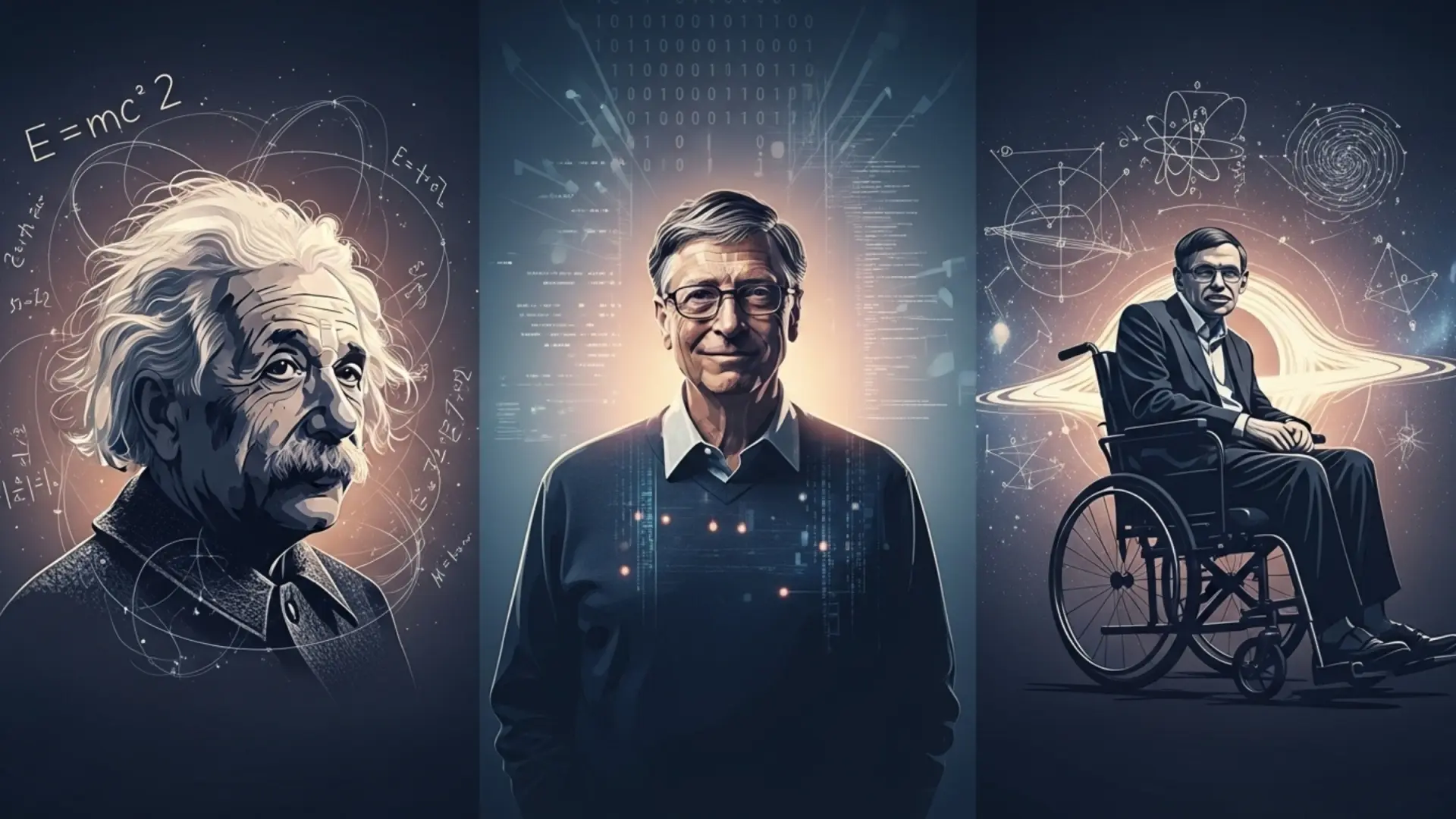 Albert Einstein, Bill Gates o Stephen Hawking: ¿cómo reconocer a las mentes superdotadas con una sola frase?