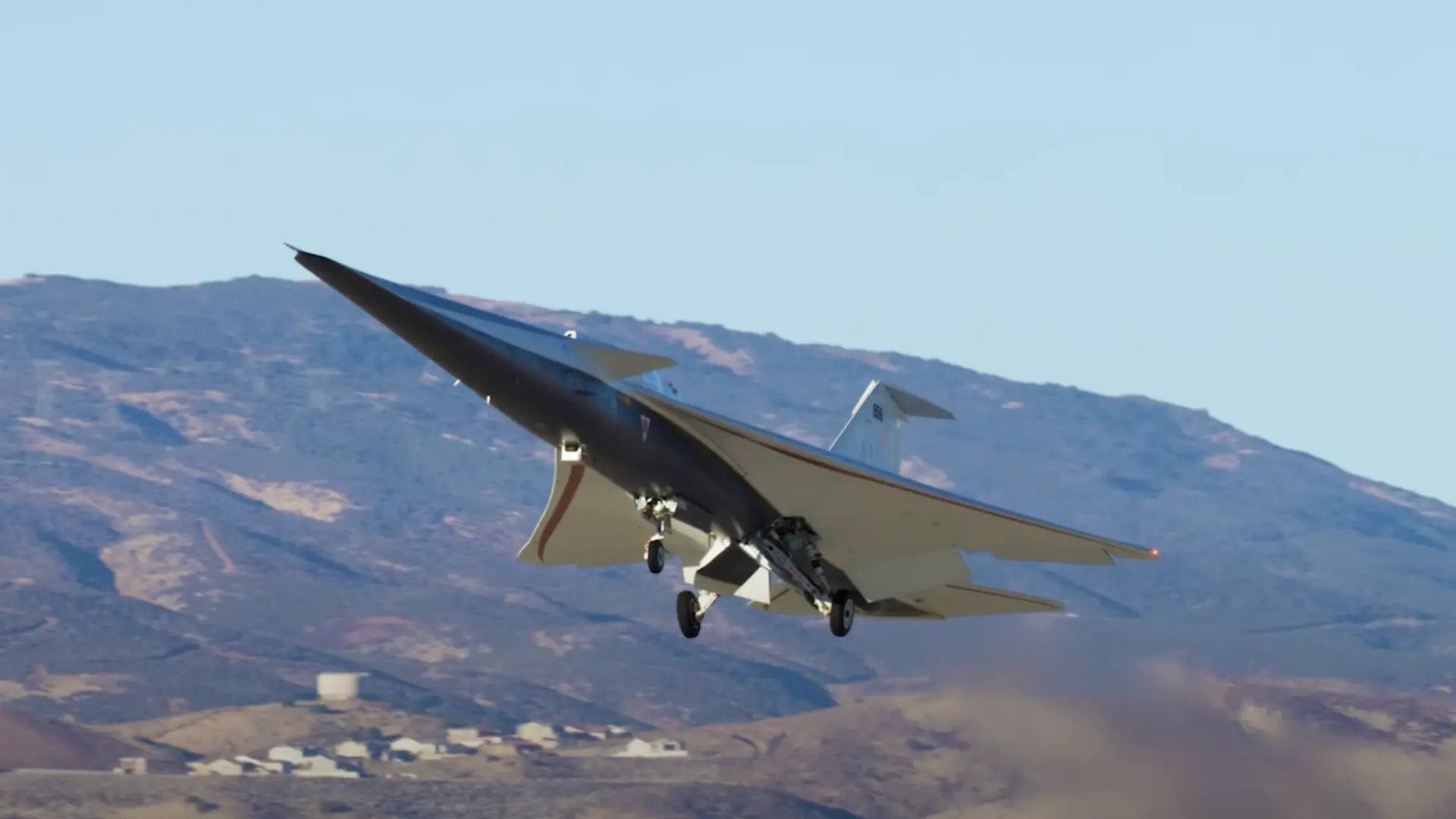 El X-59 de la NASA rompe la barrera del sonido en silencio y está listo para llevarte desde Madrid hasta Nueva York en dos horas