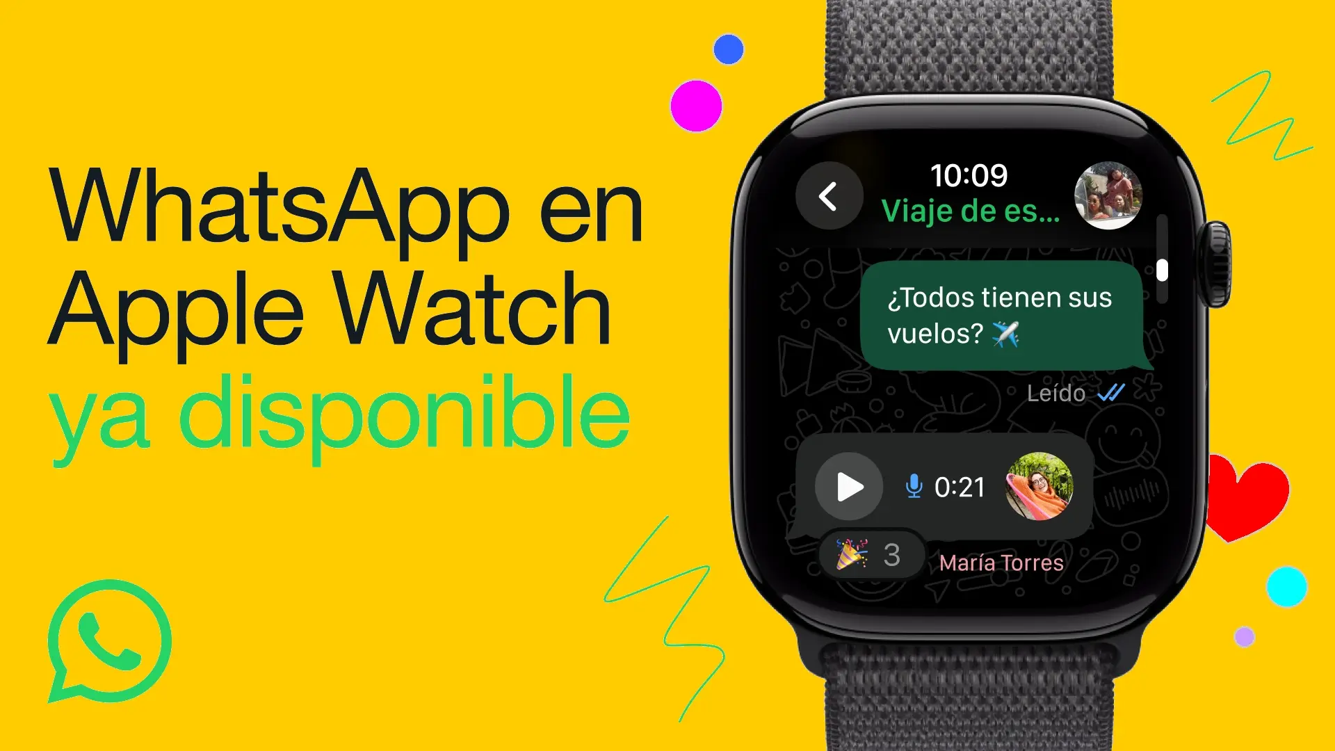 WhatsApp llega al Apple Watch: La libertad de dejar el iPhone en casa