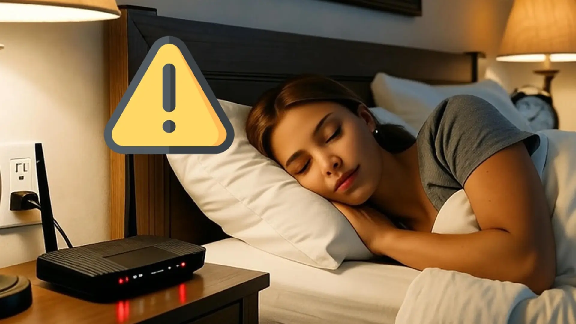 Los expertos se mojan: esta es la distancia mínima a la que debes dormir del router WiFi para descansar mejor
