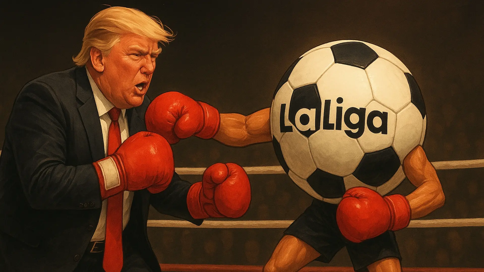 Javier Tebas frente a un enemigo invencible: Cloudflare pide ayuda a Donald Trump