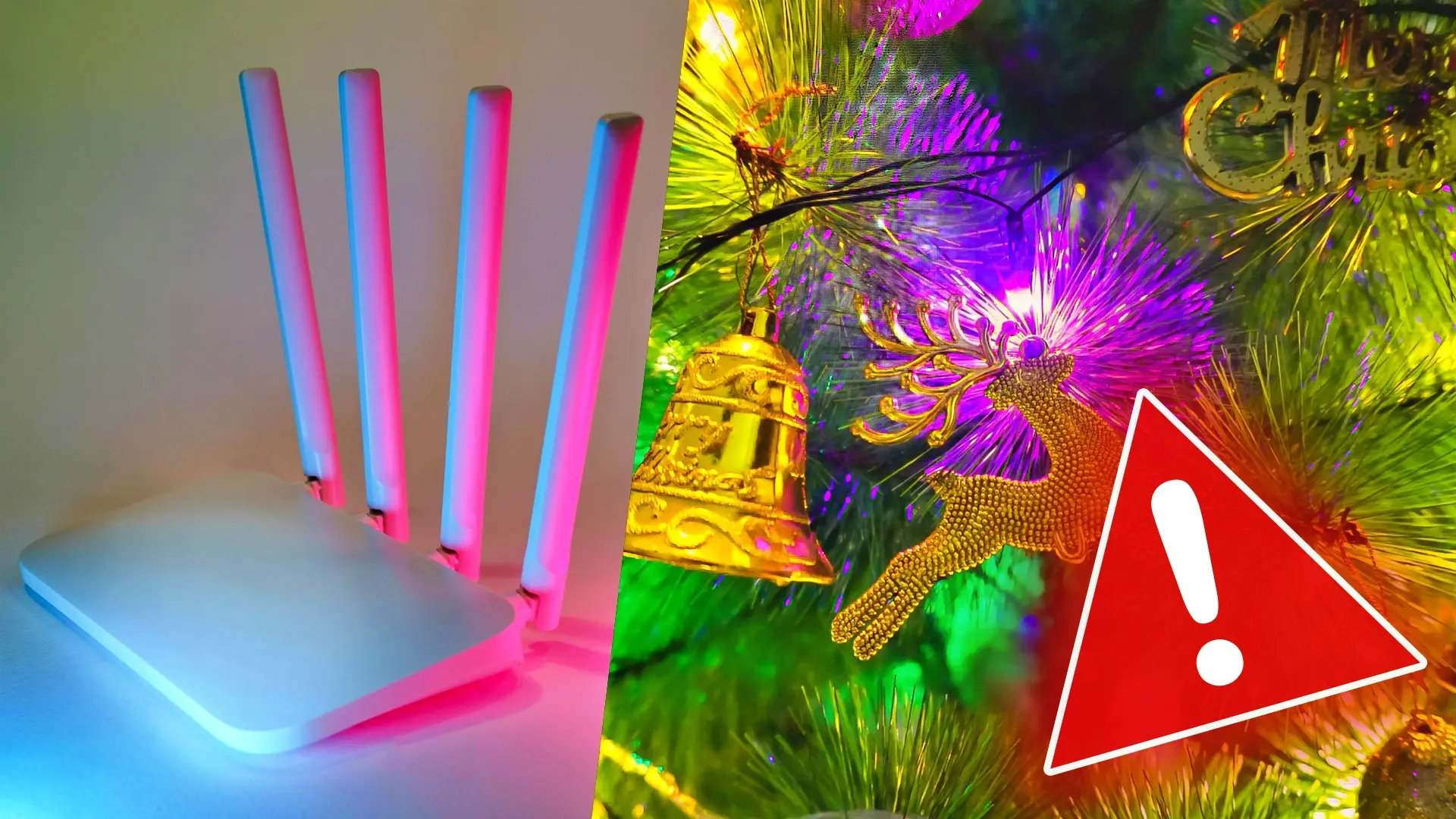 Cómo evitar arruinar tu conexión WiFi al colocar el árbol de Navidad y la decoración navideña en casa