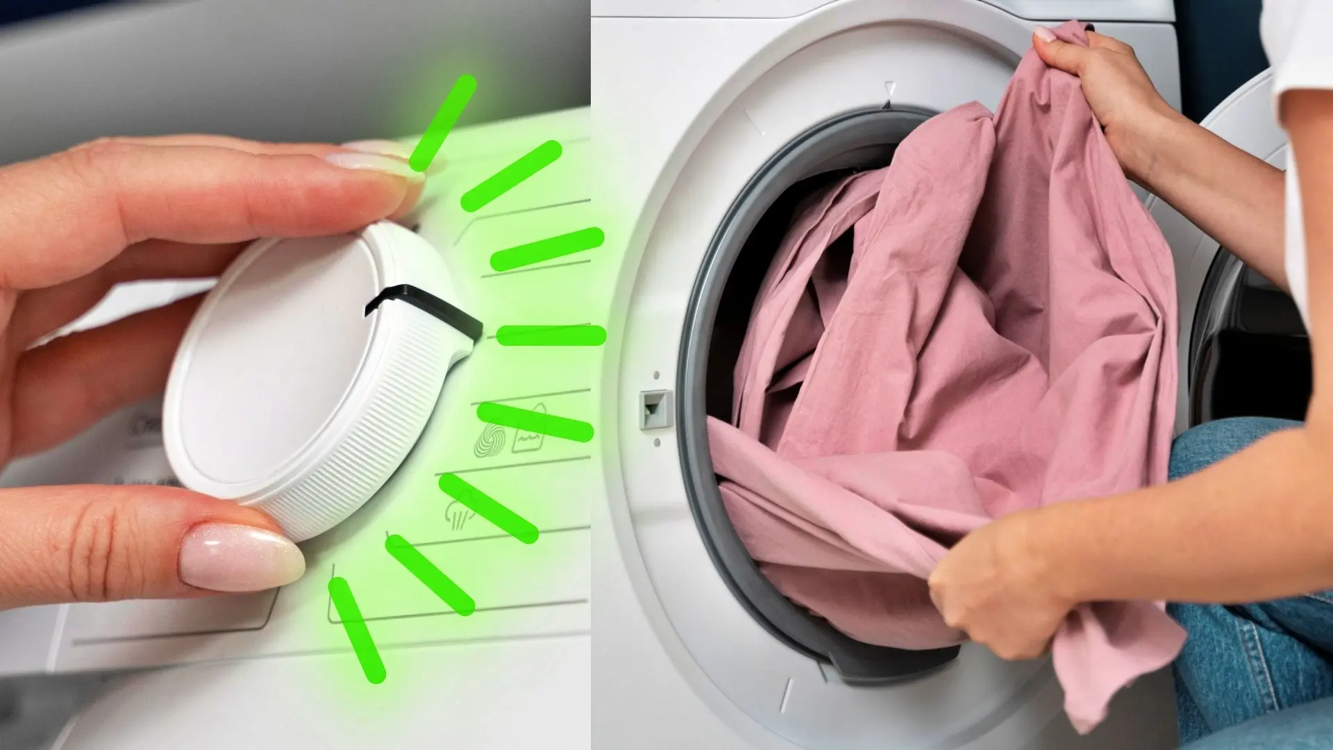 El botón que tienes que pulsar en tu lavadora que hará que tu ropa se seque más rápido en casa (y no necesitarás secadora)