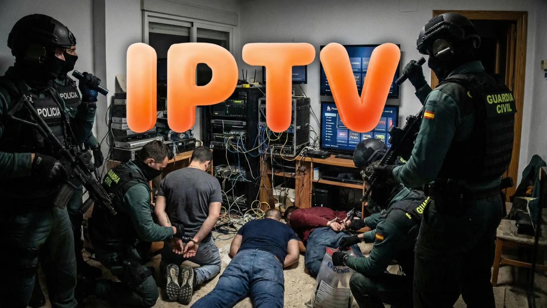 Cazan a 68 usuarios finales de IPTV pirata que se exponen a multas de hasta 5.000 euros en una operación sin precedentes en Europa