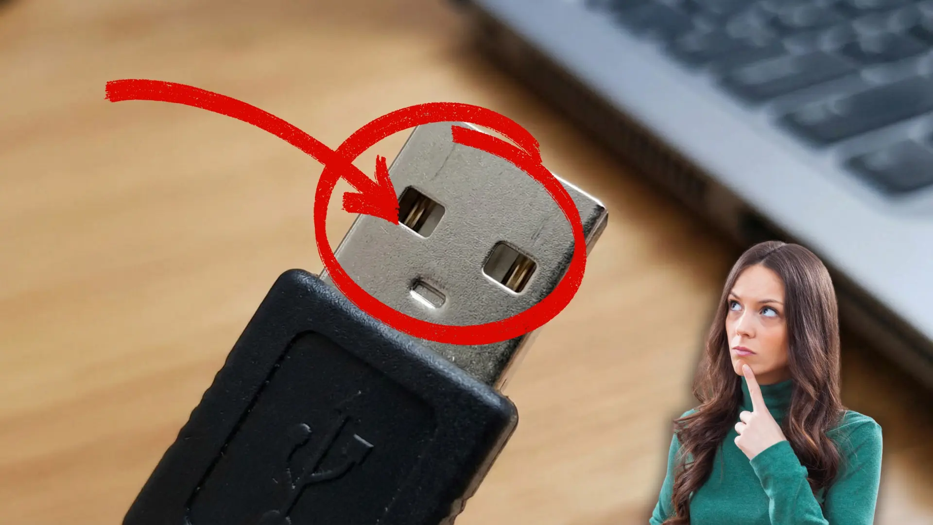 Para qué sirven los agujeros cuadrados de los conectores USB: más importantes de lo que crees, no son decoración