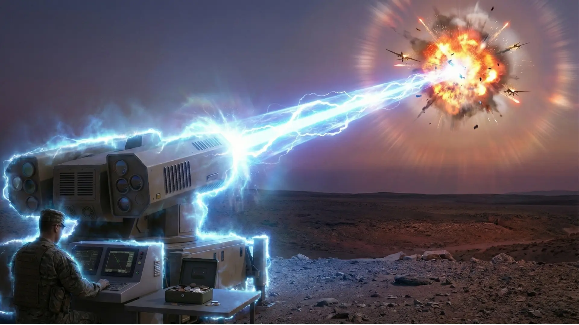 Aniquilar drones por unos céntimos: el primer láser de combate de 100 kW del mundo listo para entrar en combate