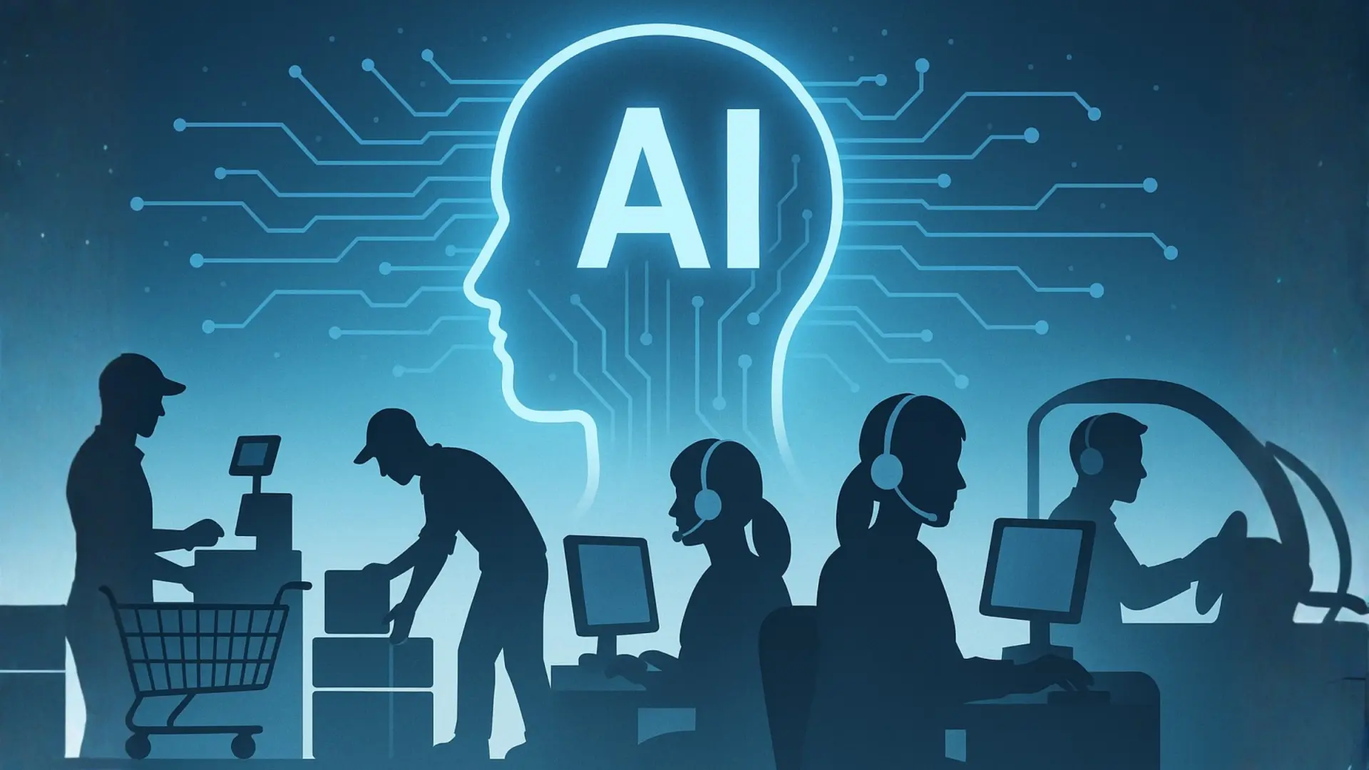 Así serán los trabajos que desaparecerán en 2026 por la inteligencia artificial