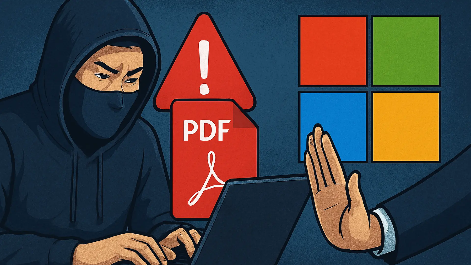 Alerta Windows: hackers chinos esconden virus en PDF falsos mientras Microsoft se lava las manos