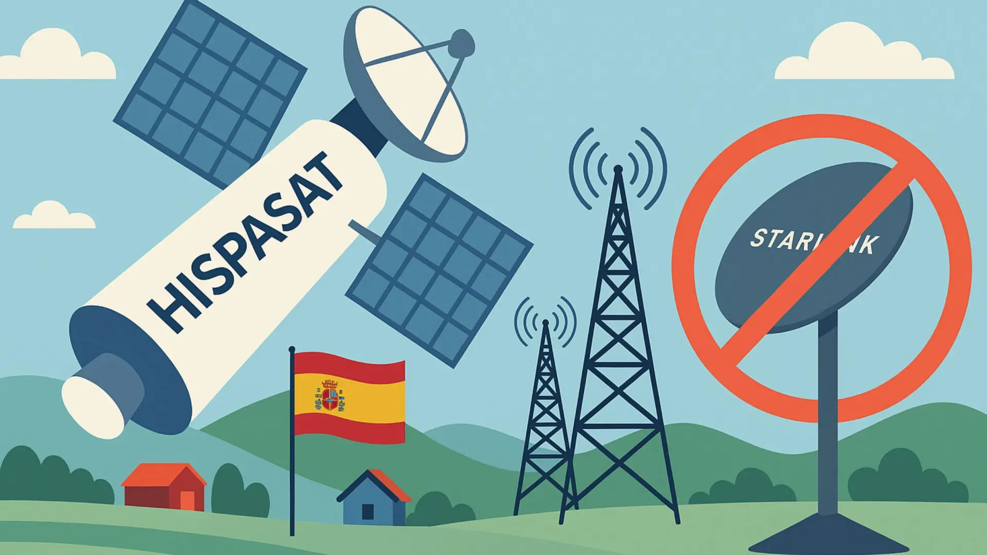 Hispasat y el fin de un sueño: cuando el "Starlink español" no convenció a las operadoras