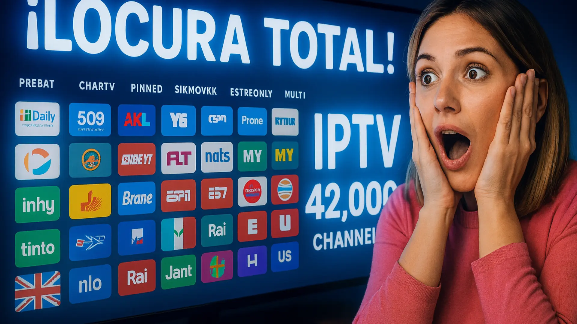 La lista IPTV más top con más de 42.000 canales de televisión gratis de todo el mundo