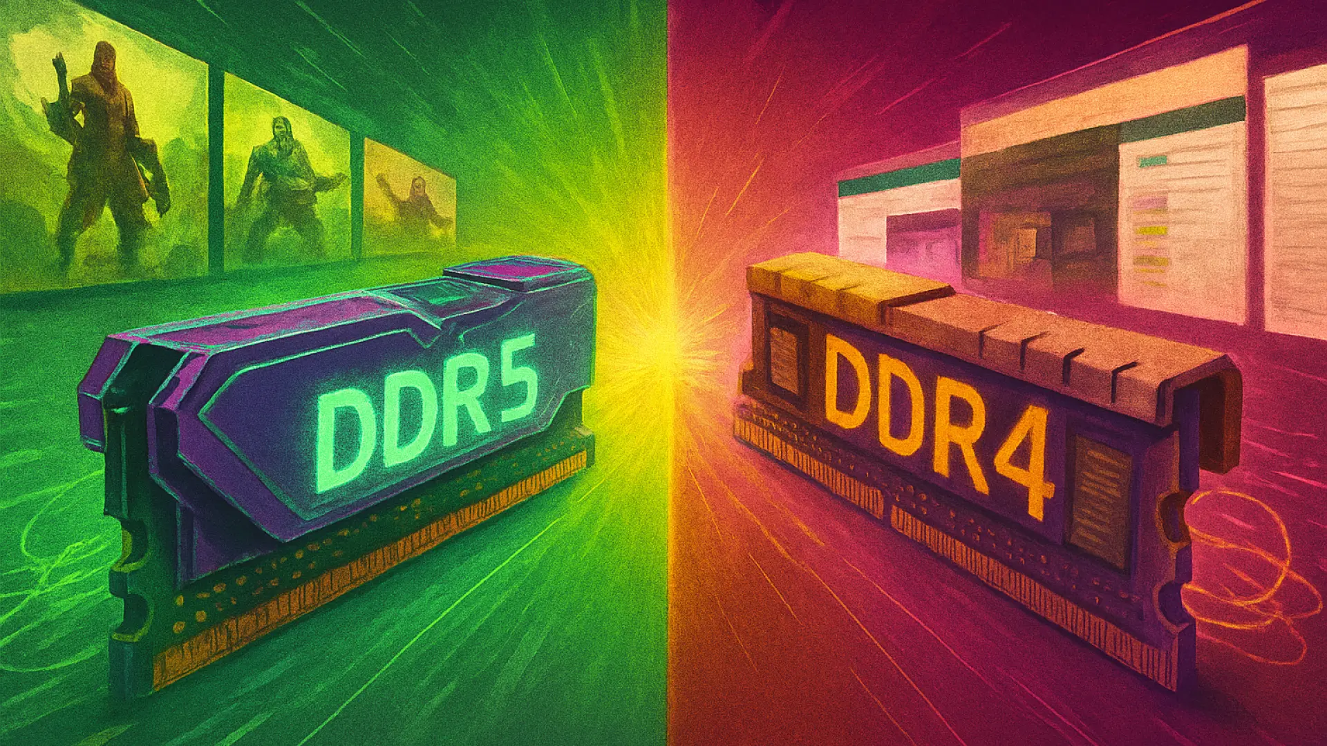 Velocidad de la memoria RAM, diferencias y cuál es mejor para los videojuegos o trabajar