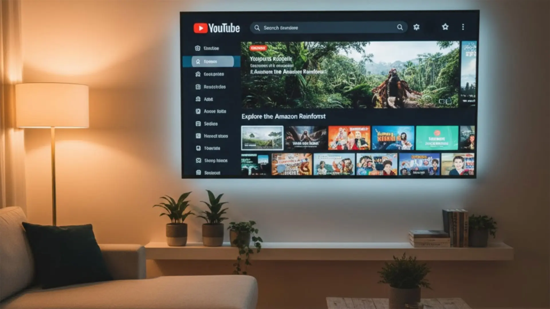 YouTube lanza su mayor rediseño en años para el reproductor de vídeo en TV