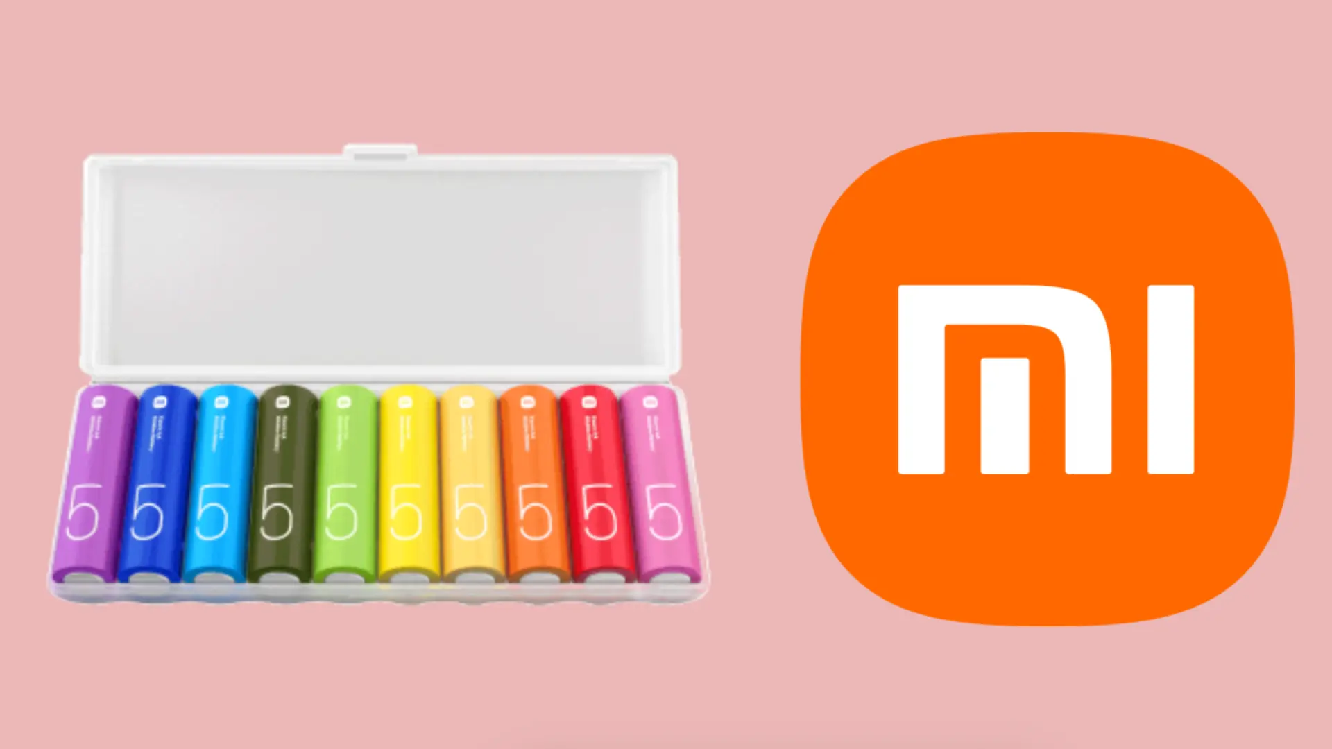 Xiaomi revoluciona el cajón del caos con unas pilas de colores que acaban con el drama de si están gastadas o no