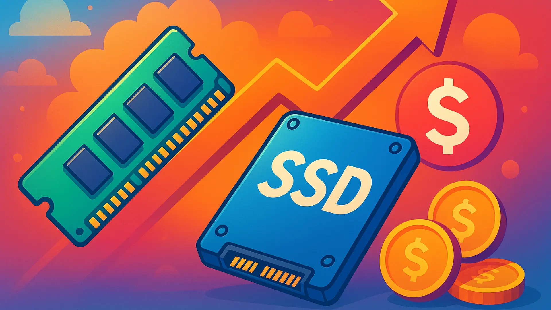 La advertencia de Kingston: precios de RAM y SSD se disparan a niveles históricos