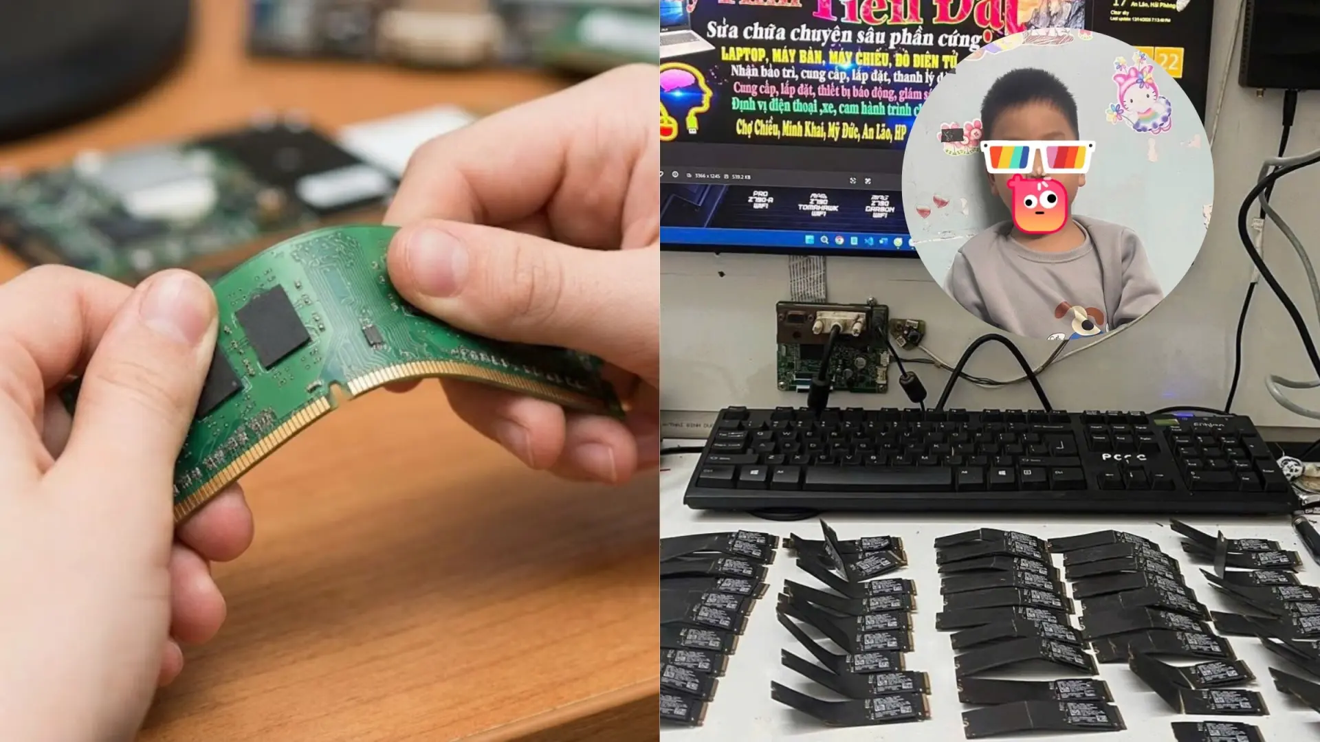 Niño de 10 años destruye 50 SSD: 25.600 GB de datos y 3.200 euros perdidos