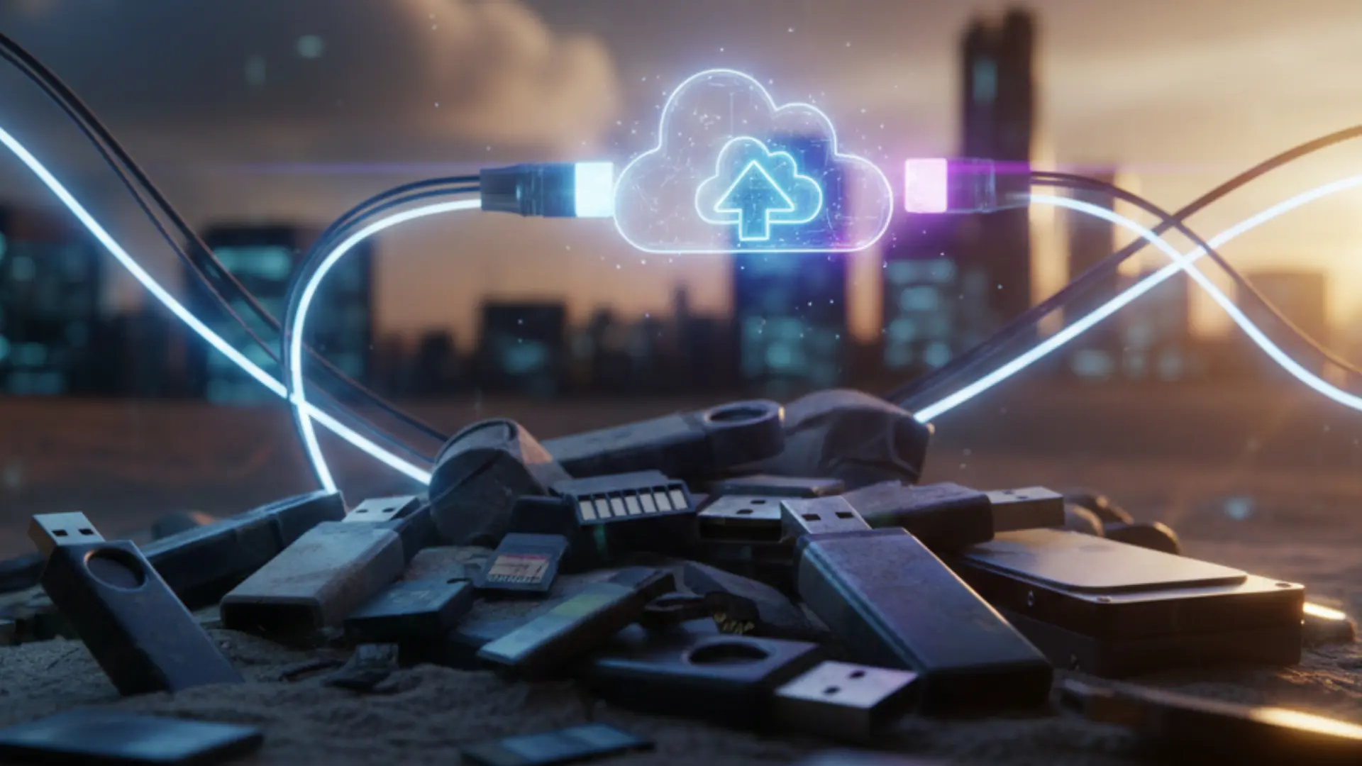 Adiós memorias y pendrives USB, oficialmente ya son reliquias del pasado