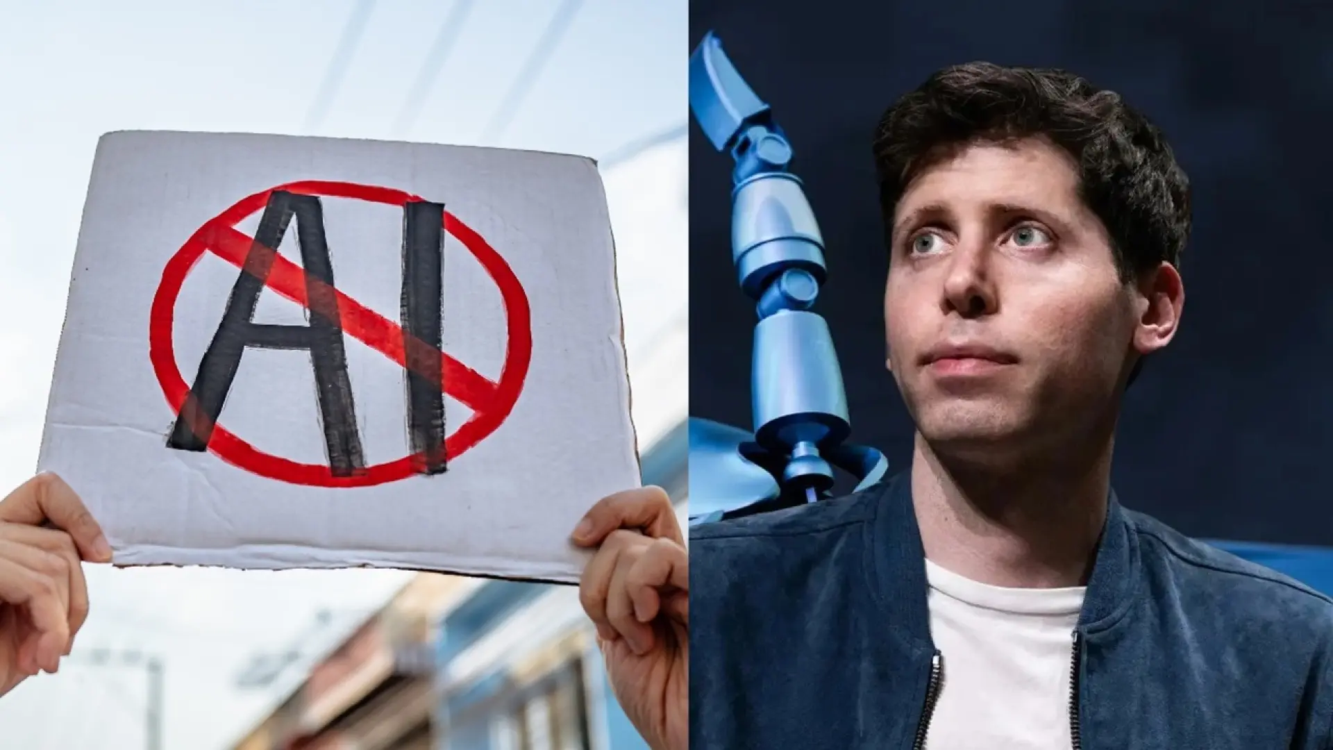 Críticos de la IA señalan a Sam Altman: ¿beneficio universal o solo monetario?