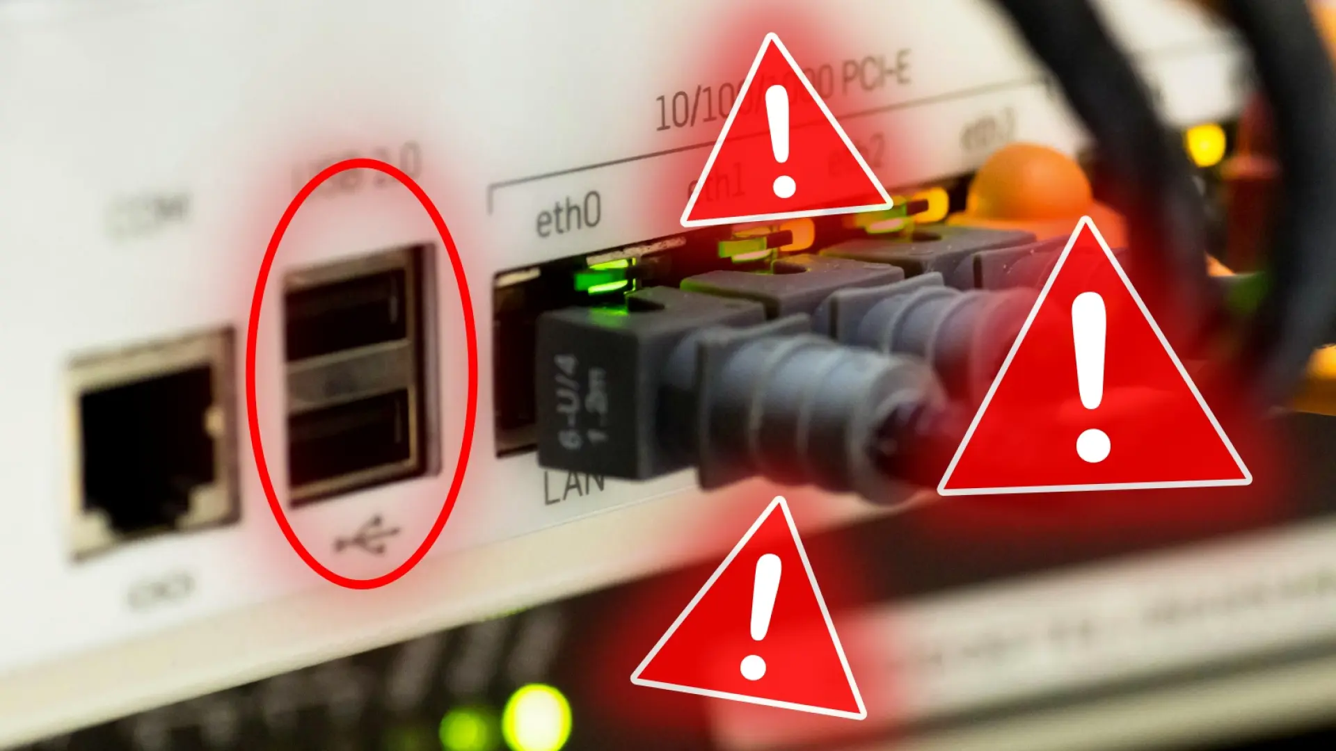 Expertos en seguridad se unen contra el uso del puerto USB del router WiFi: es un peligro, haz esto en su lugar