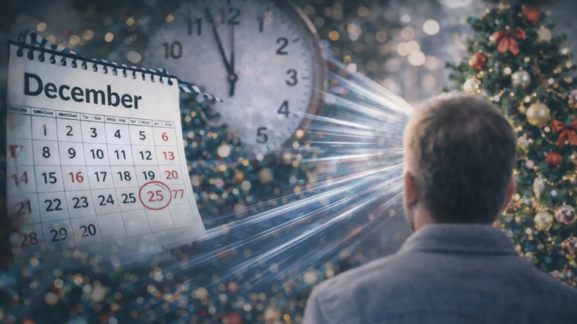 La ciencia explica por qué sientes que diciembre "llega antes" cada año