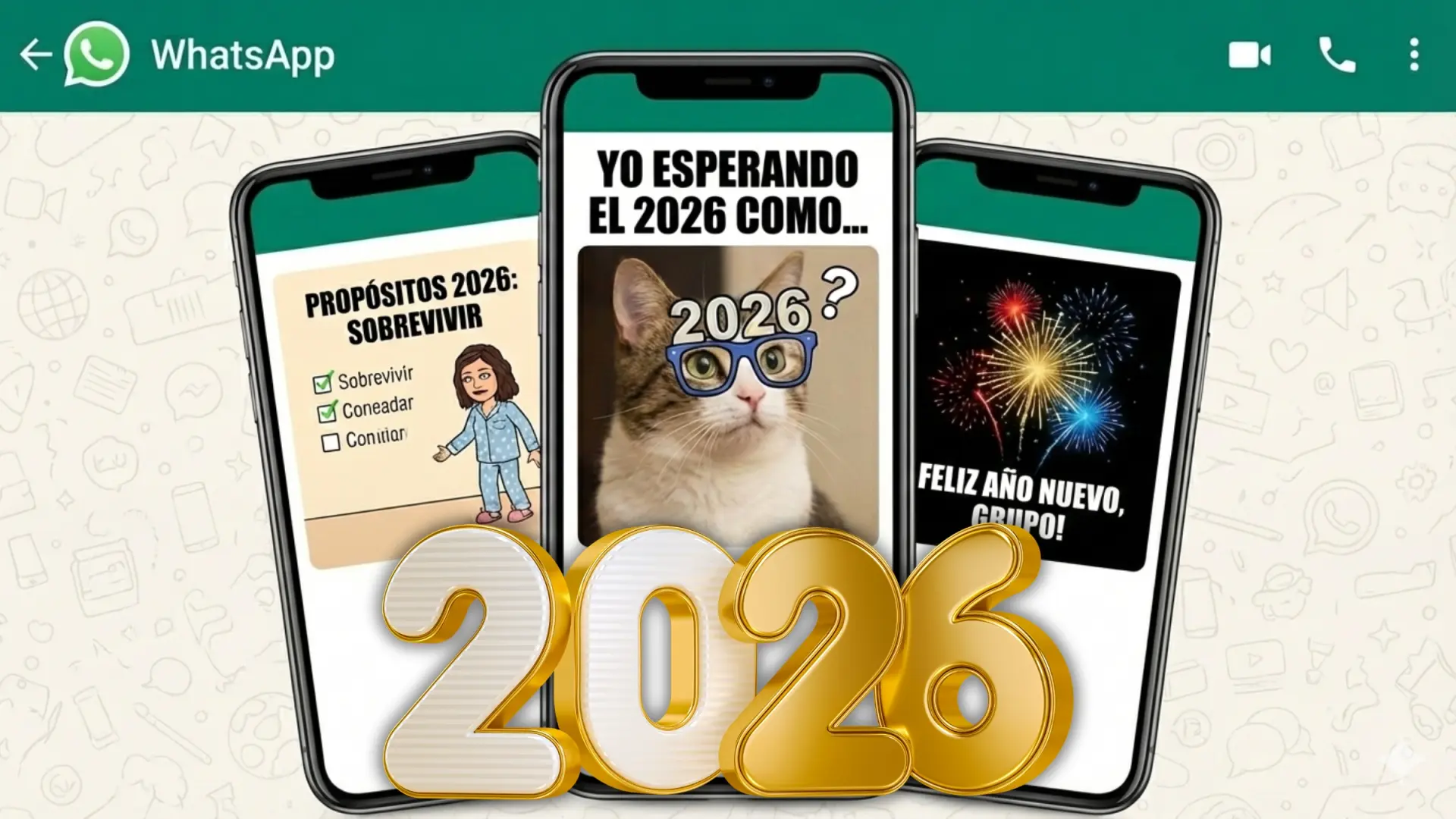 Los memes de Fin de Año más graciosos para enviar por WhatsApp en el Año Nuevo 2026