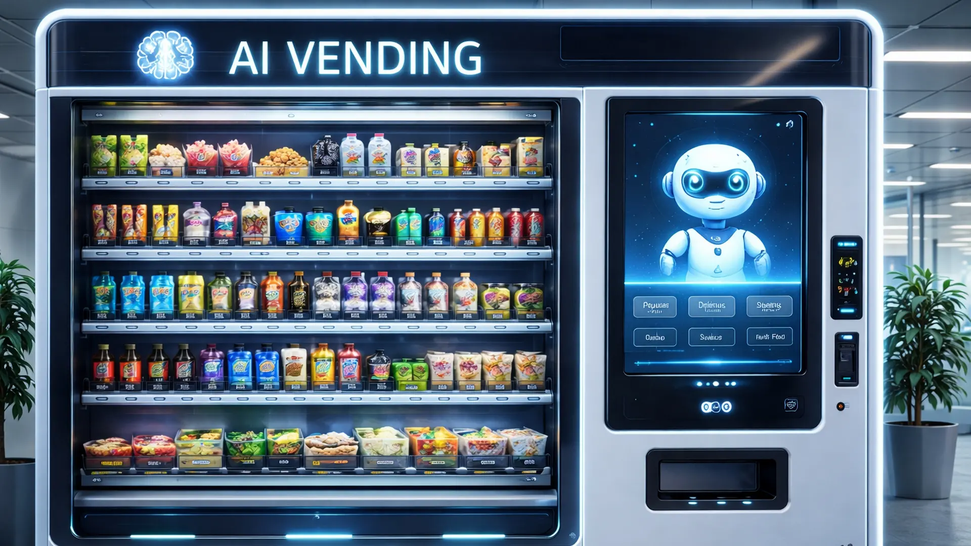 La primera máquina expendedora con IA es un caos: la convencen para que les venda una PS5 gratis, armas y ropa interior