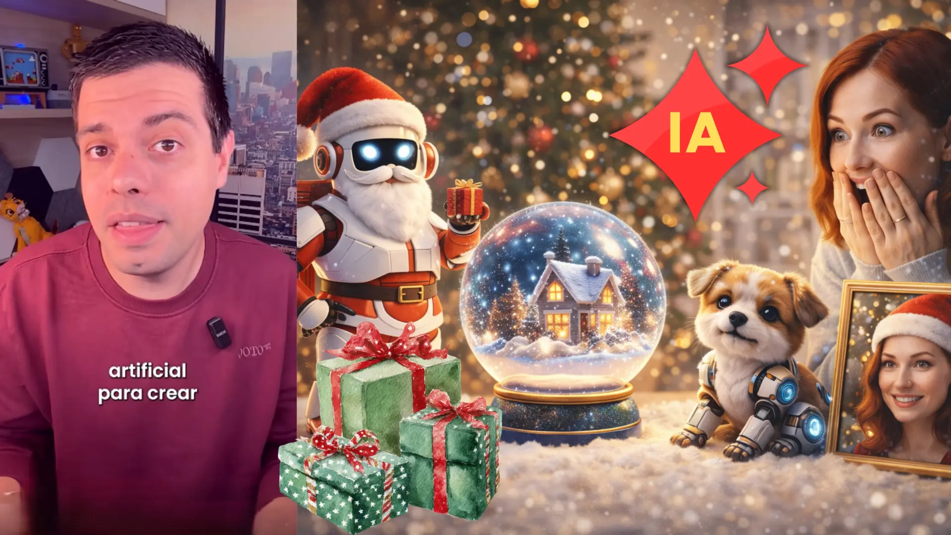 Pau García-Milá y la magia de los regalos navideños con inteligencia artificial
