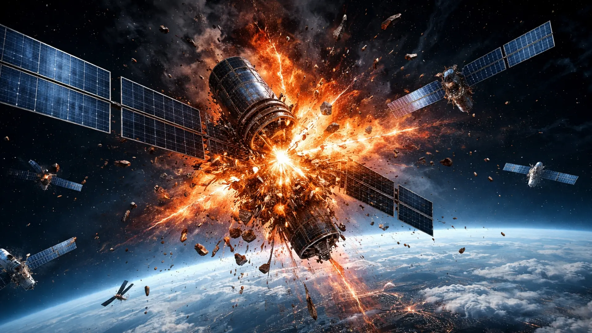 Explosión de un satélite Starlink: fragmentos a gran velocidad y la seguridad de la ISS