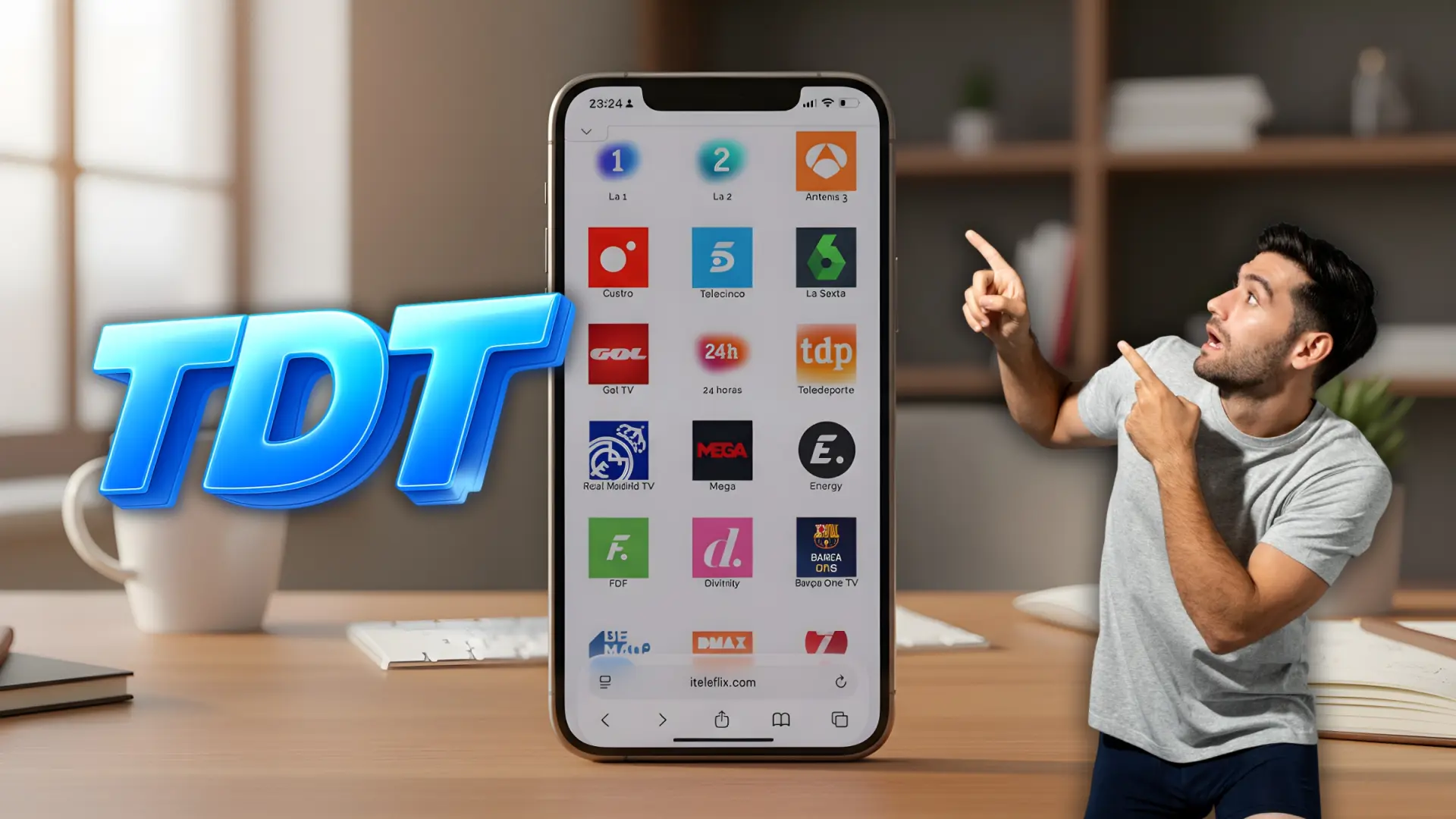 Cómo ver toda la TDT y cientos de canales extranjeros en el móvil: gratis, sin instalar nada y 100% legal