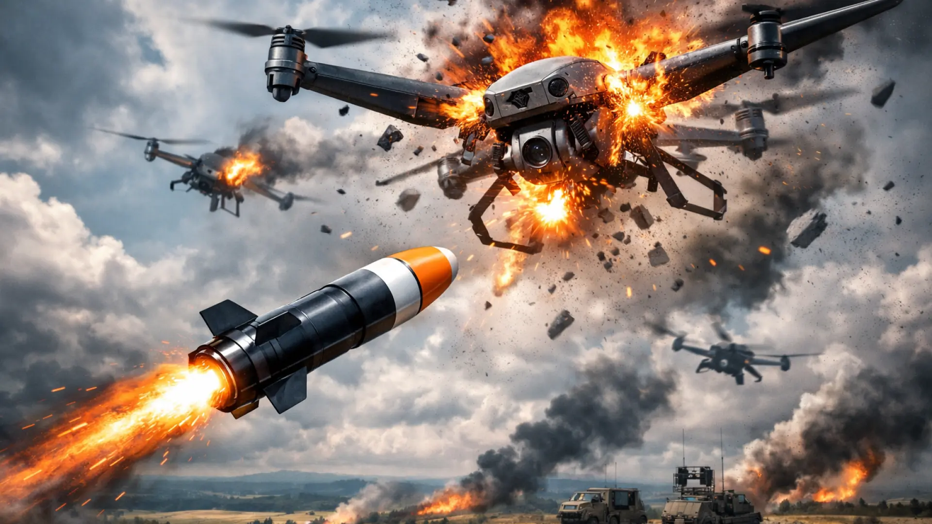 Un misil de 30 centímetros y solo 500 gramos que podría convertirse en el mayor enemigo de los drones en Europa