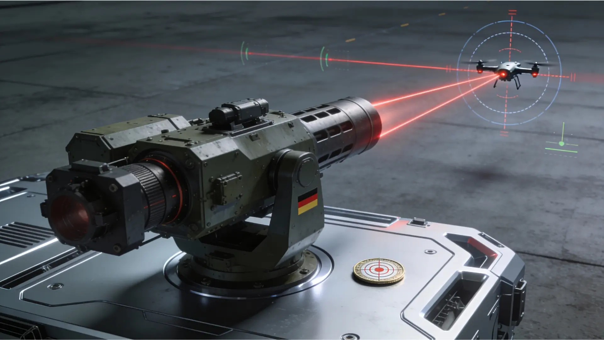 Alemania crea el arma antidrones definitiva: precisión milimétrica desde kilómetros