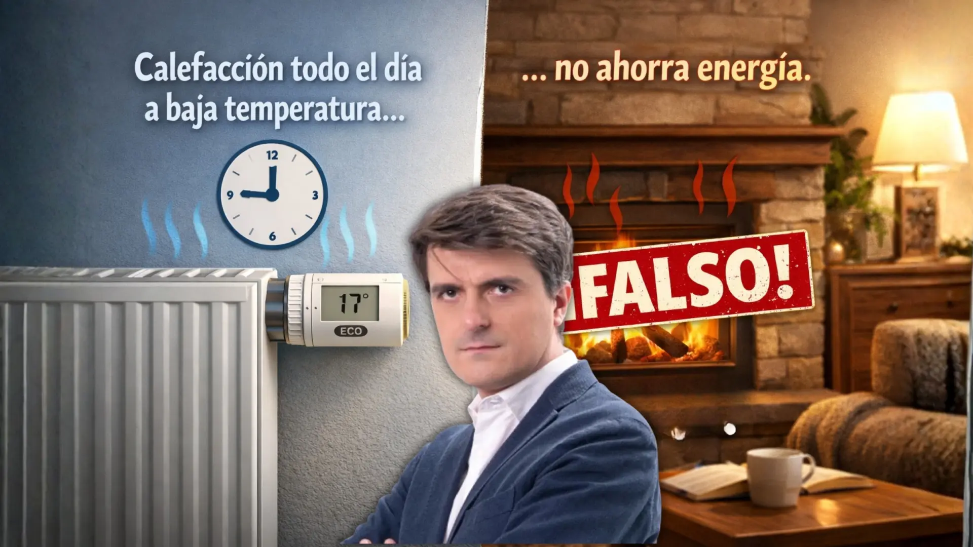 El mito de la calefacción constante: desgranando la eficiencia energética con Jorge Morales de Labra