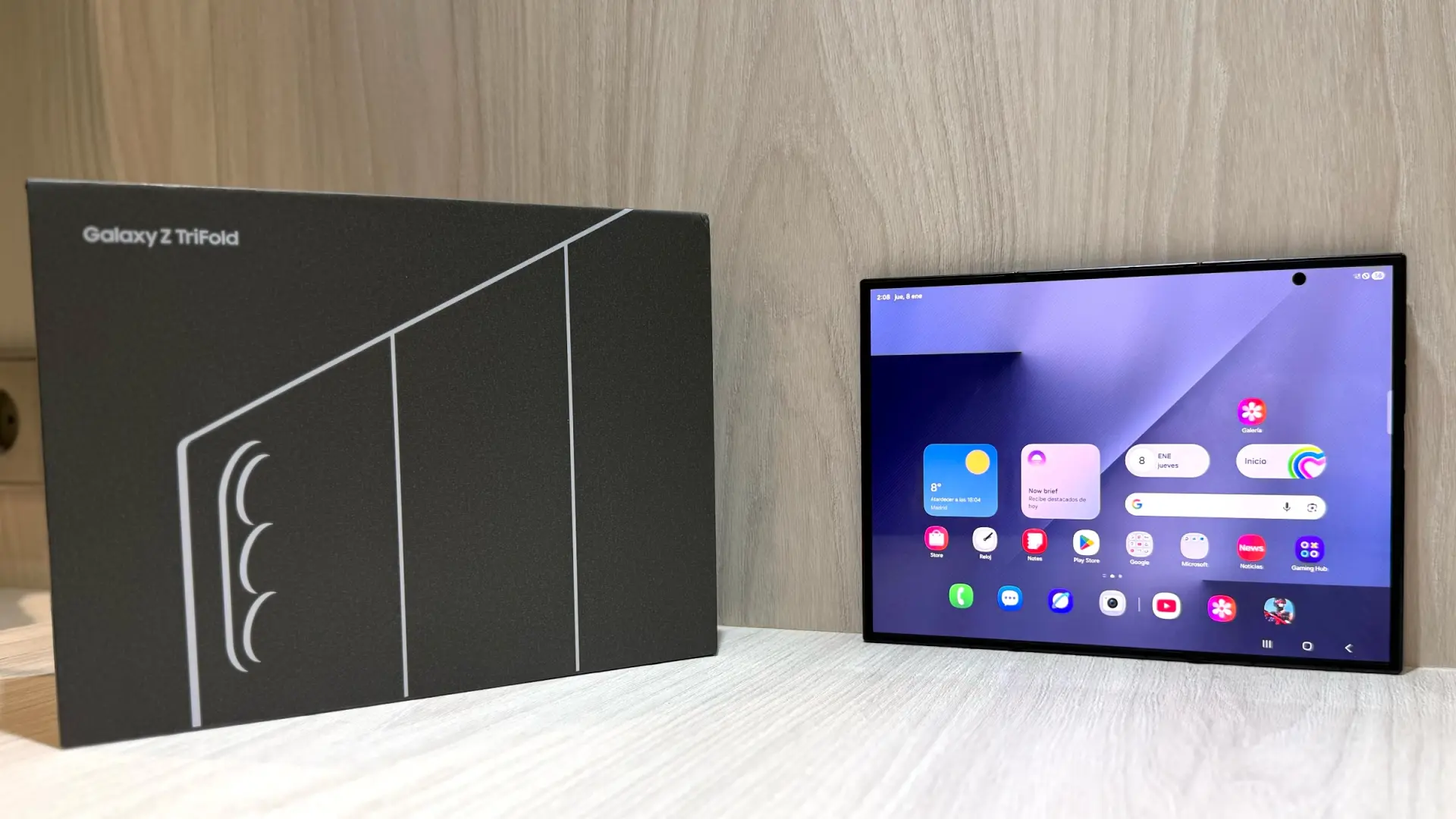 He probado el Samsung Galaxy Z TriFold durante unos minutos y estos son los aspectos que más me han gustado