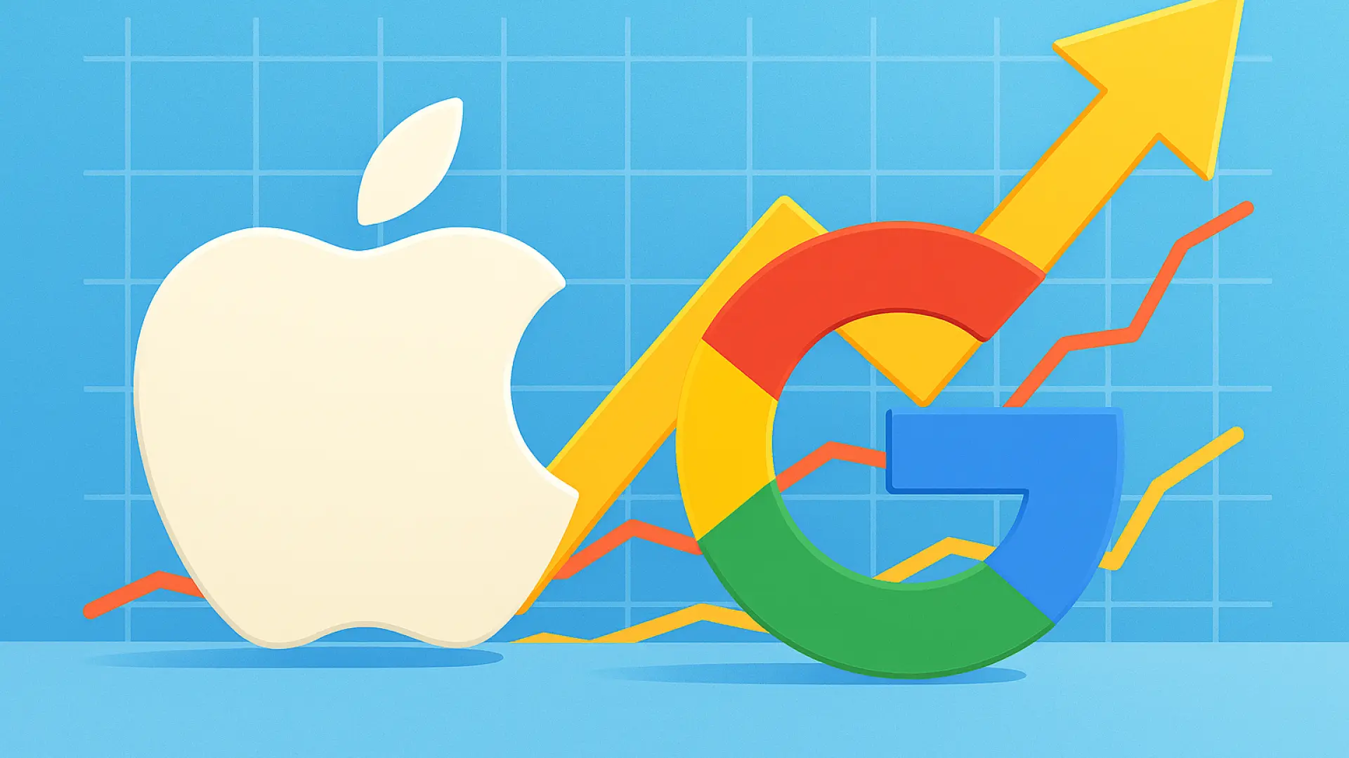 La reconfiguración del panorama tecnológico: Google supera a Apple en valor de mercado