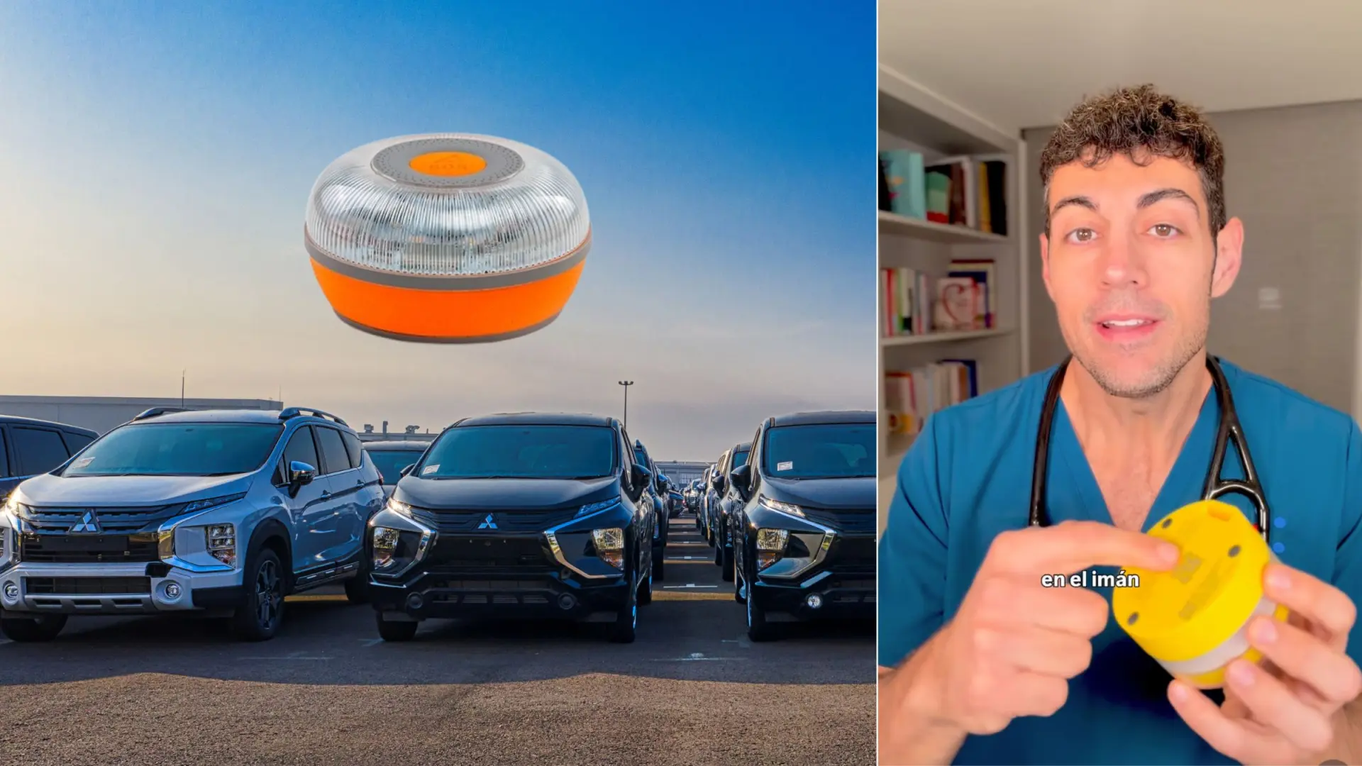 La baliza V16 de la DGT y el corazón: una advertencia crucial del cardiólogo José Abellán