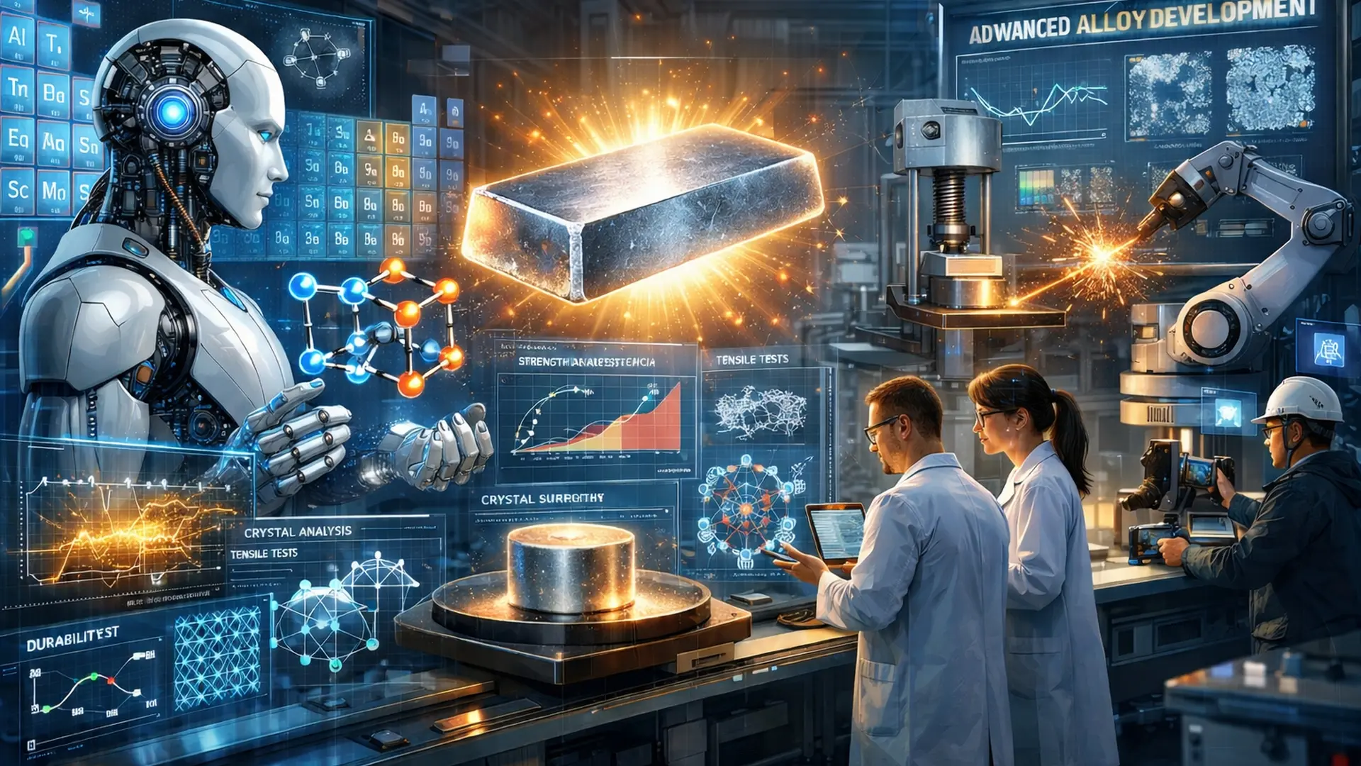 Una IA diseña una aleación de aluminio impreso en 3D cinco veces más resistente que el aluminio fundido