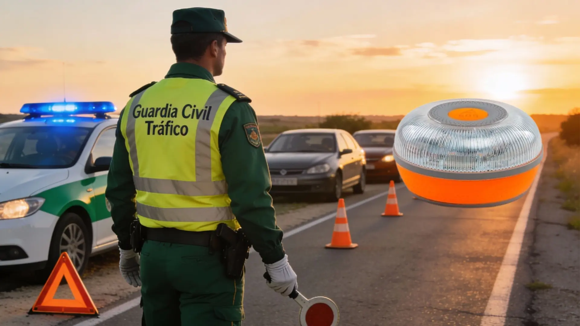 Primeras multas de 80 euros por el grave error que muchos conductores cometen con la baliza V16: se olvidan de que sigue siendo obligatorio