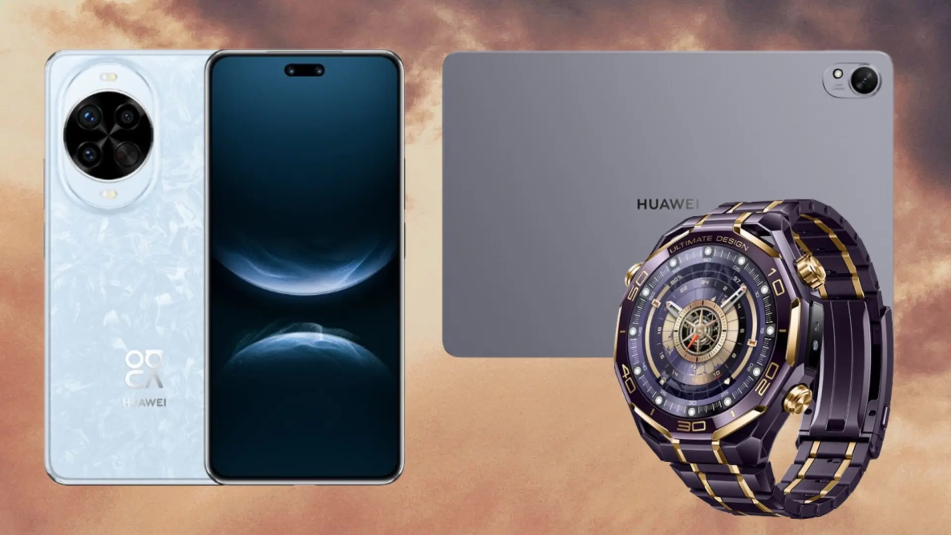 Huawei amplía su ecosistema de dispositivos con la MatePad 11.5 S, el smartwatch Ultimate Design y el Huawei Nova 14 Pro
