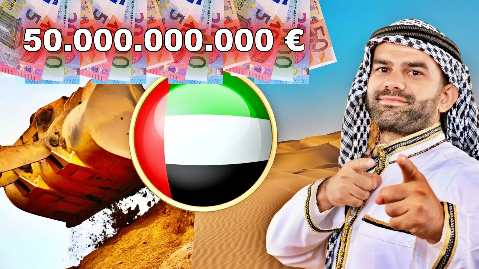 En medio del desierto: ¿por qué Arabia Saudí y Emiratos Árabes Unidos importan arena?