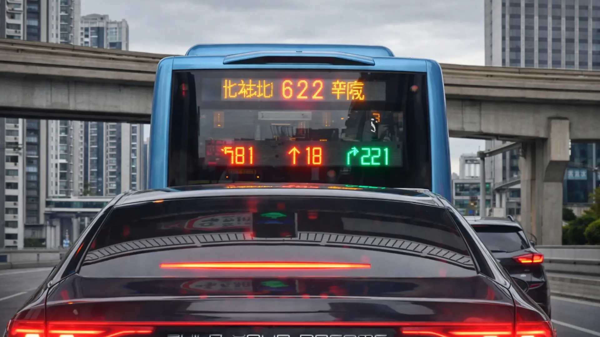 Visto en China: la innovación de autobuses con semáforos traseros en tiempo real y sus implicaciones para la seguridad vial