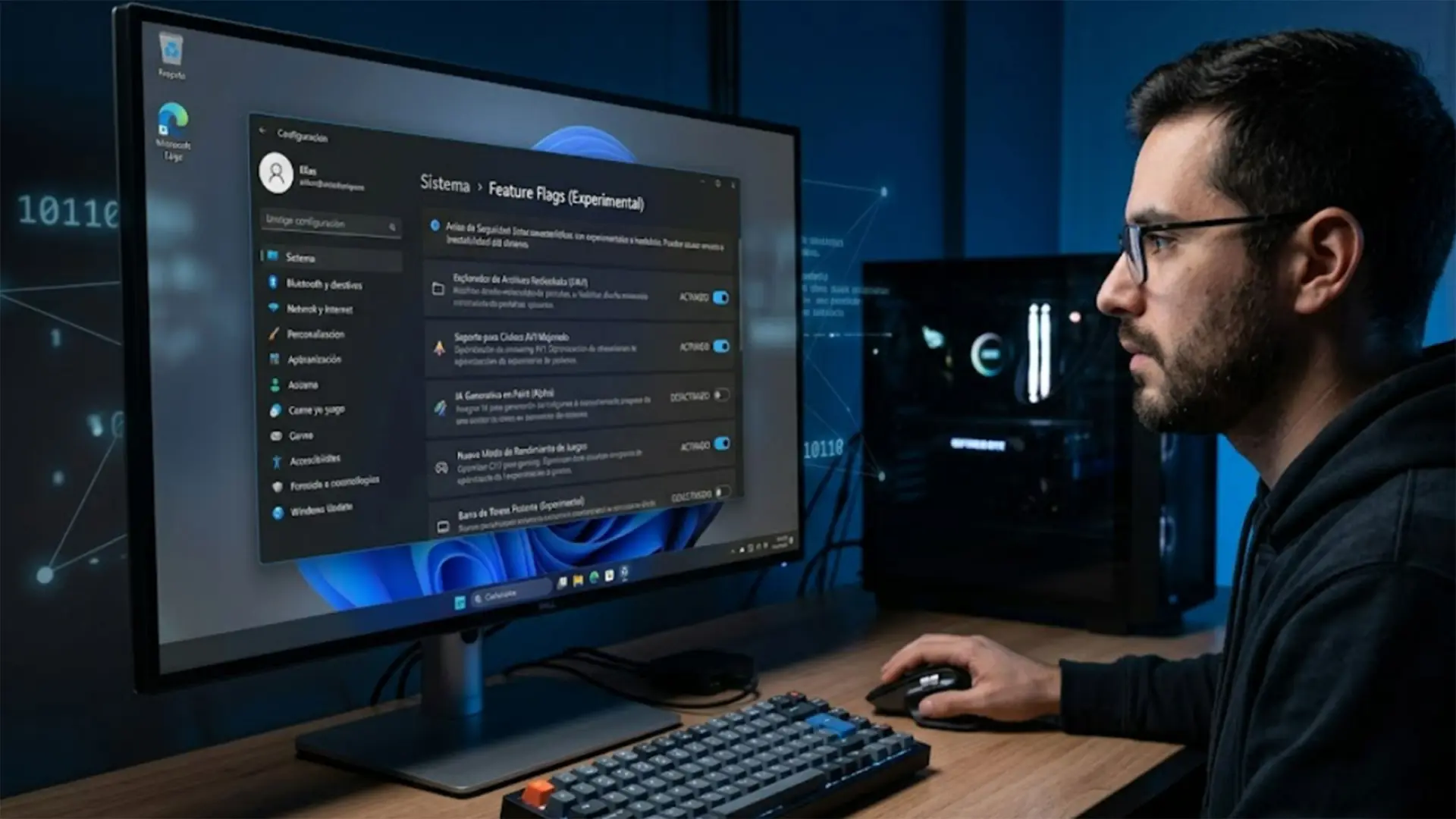 Microsoft simplifica el acceso a funciones experimentales de Windows 11