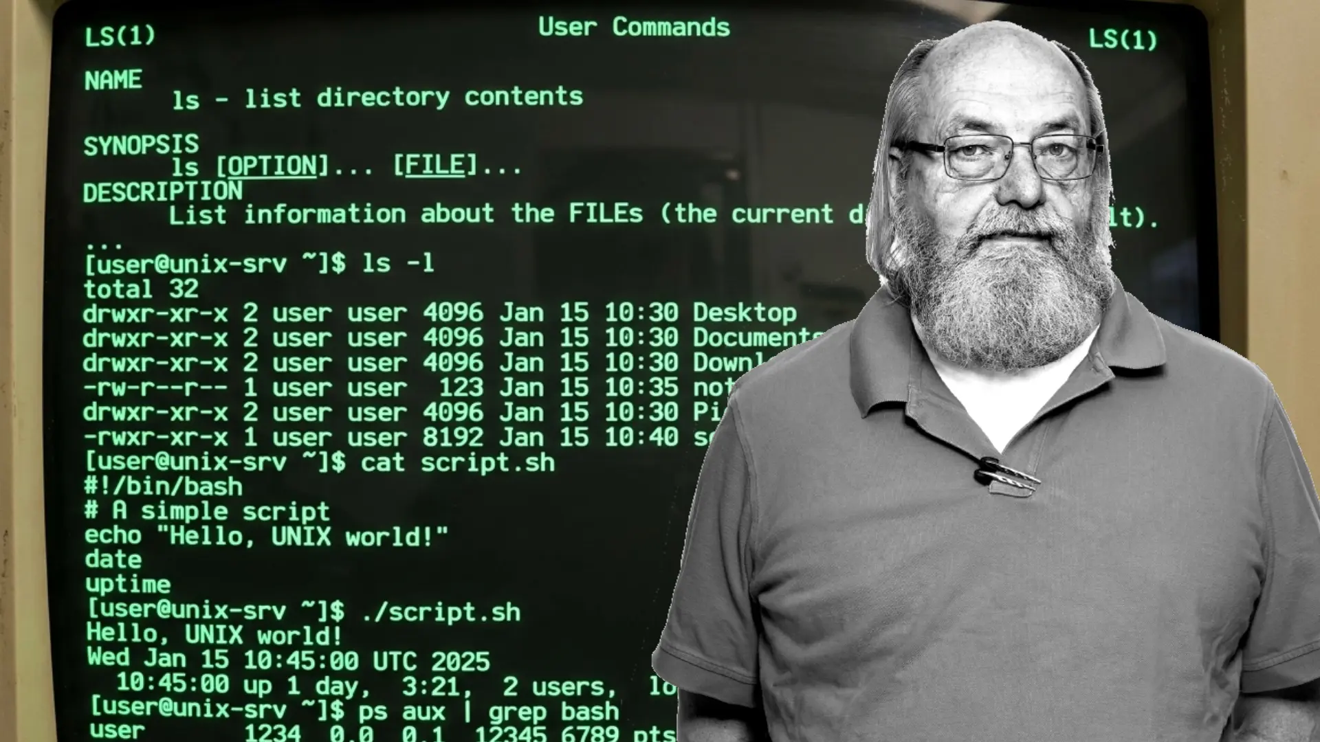 Ken Thompson, padre de Unix y el lenguaje B: "Uno de mis días más productivos fue cuando borré 1.000 líneas de código"