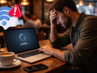 WiFi lento en los locales de hostelería